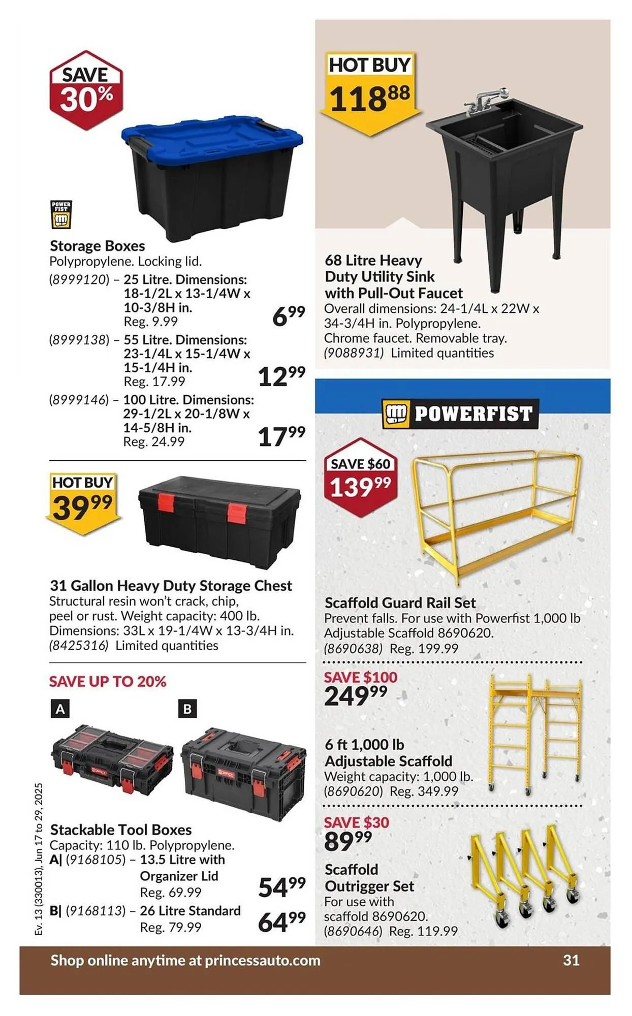 Princess Auto flyer from June 17 to June 29 2025 - flyer page 37