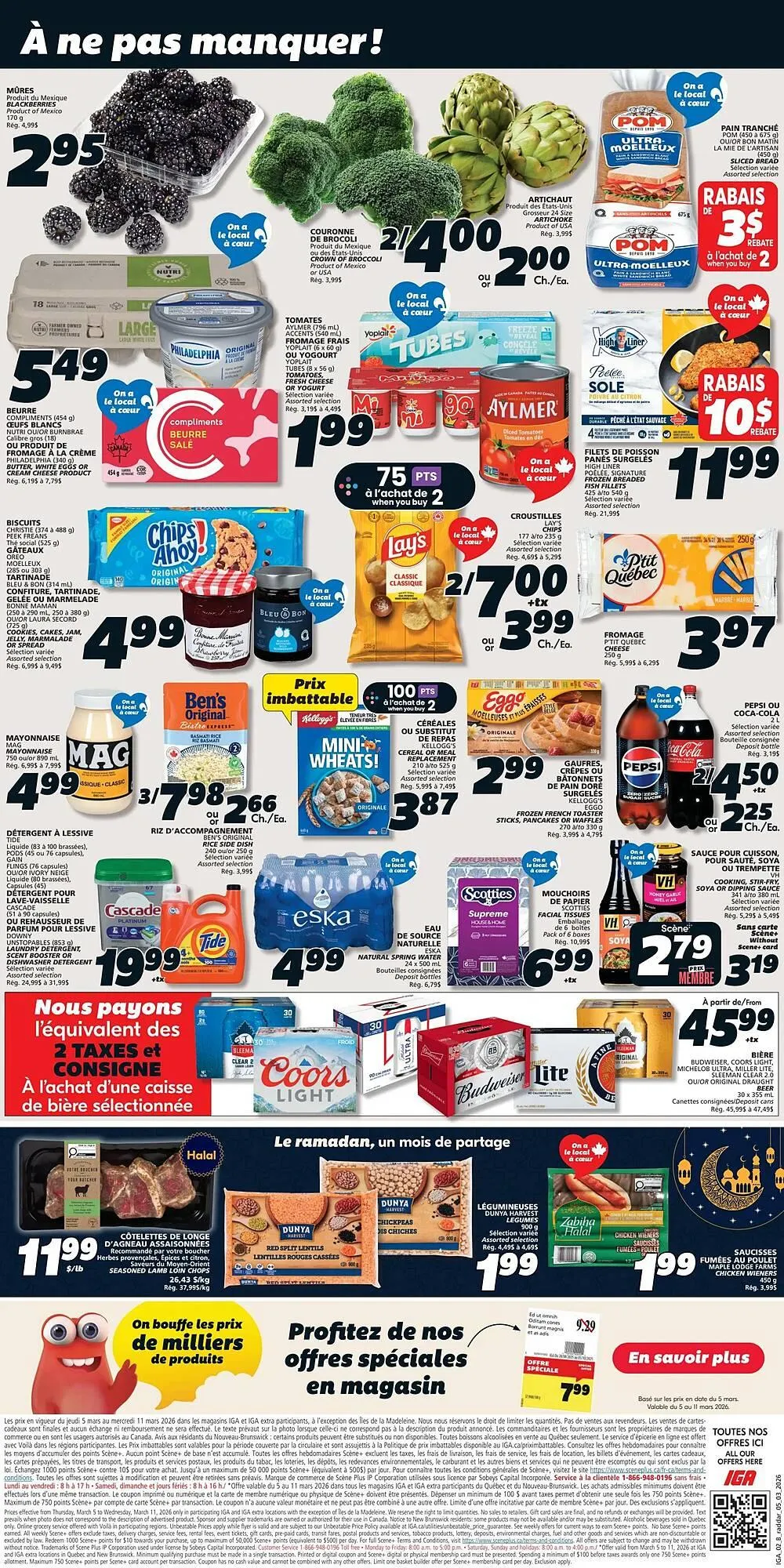 IGA flyer from March 5 to March 11 2026 - flyer page 2