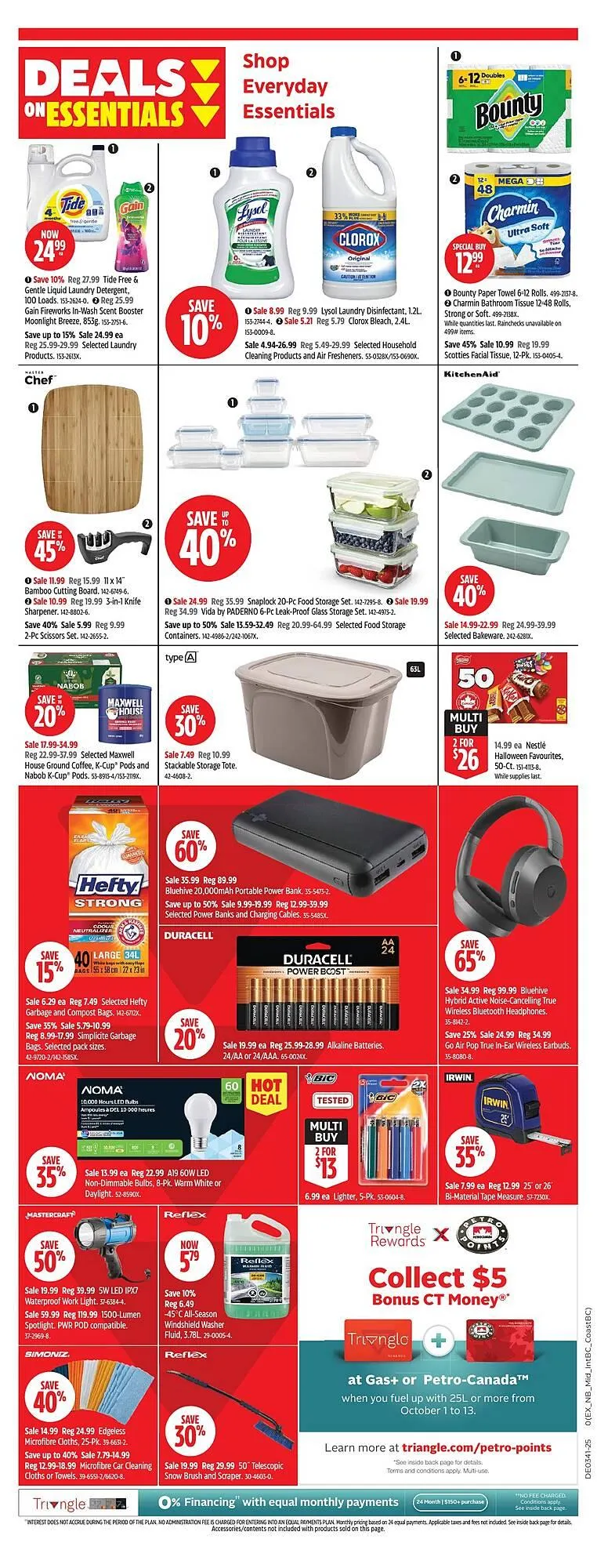 Canadian Tire flyer from October 2 to October 8 2025 - flyer page 14