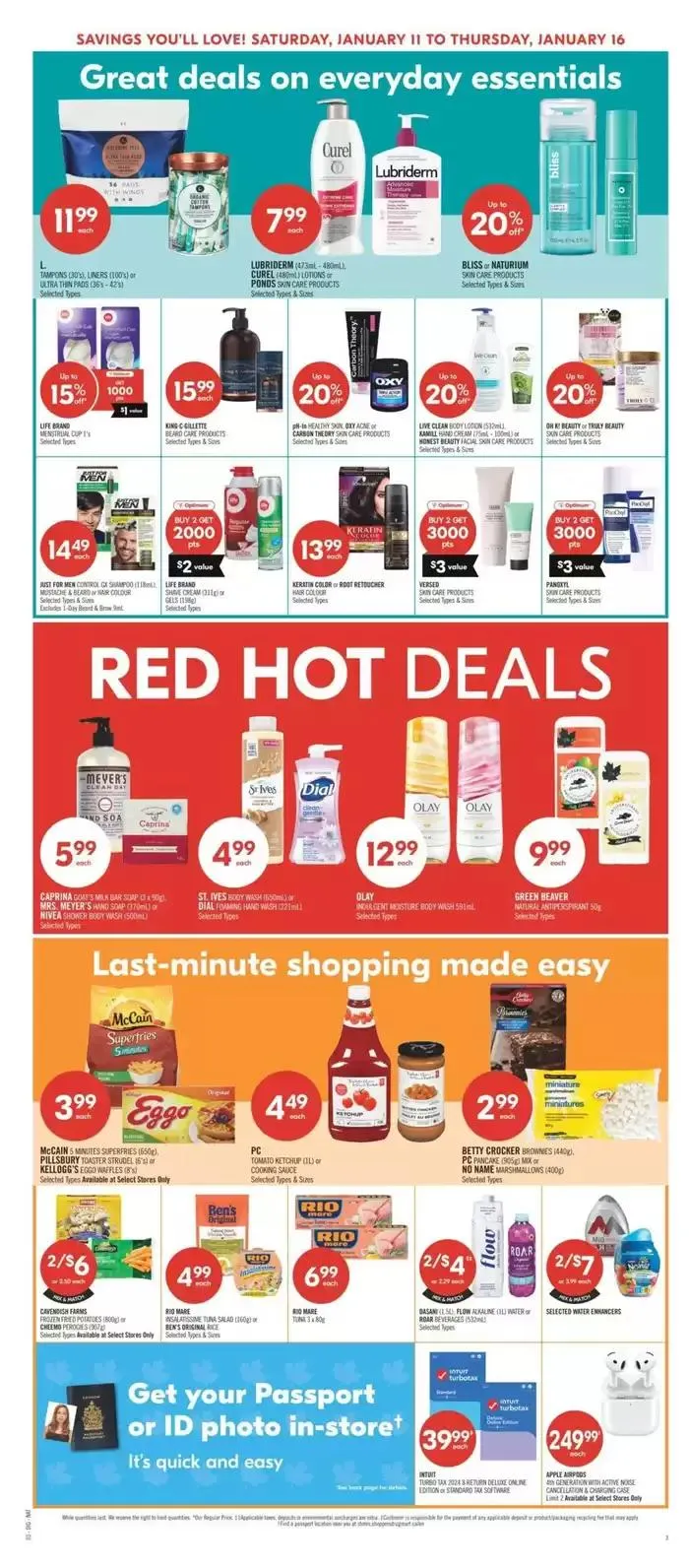 Our best bargains from January 11 to January 16 2025 - flyer page 11