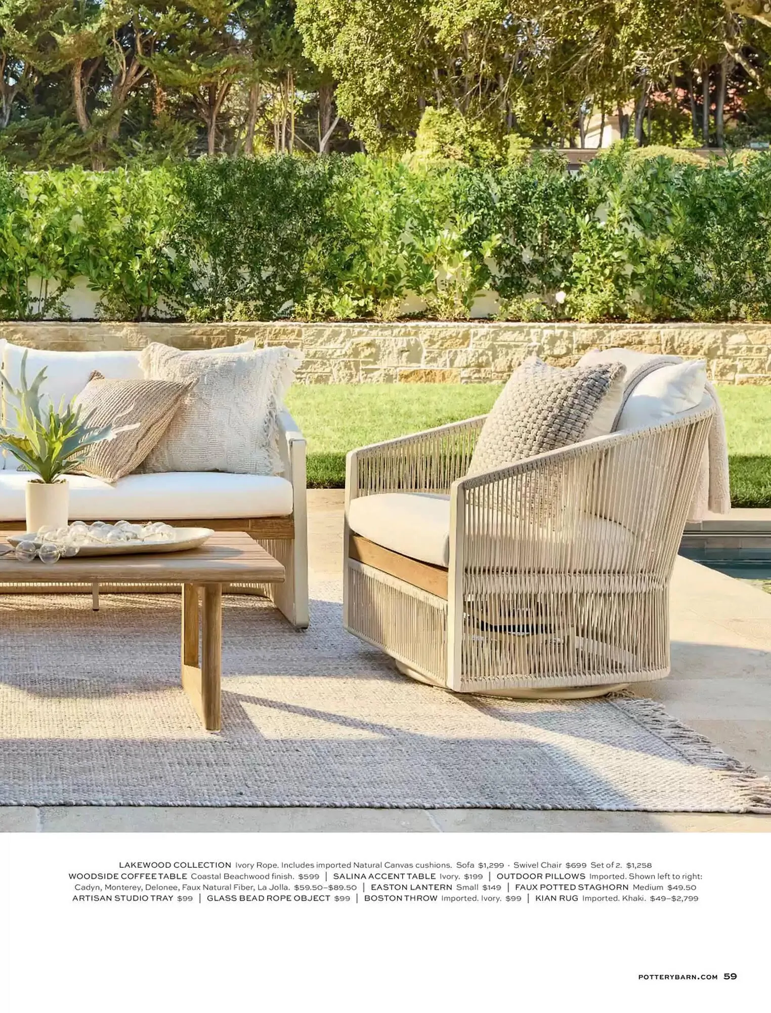 Pottery Barn flyer from March 17 to June 21 2025 - flyer page 59