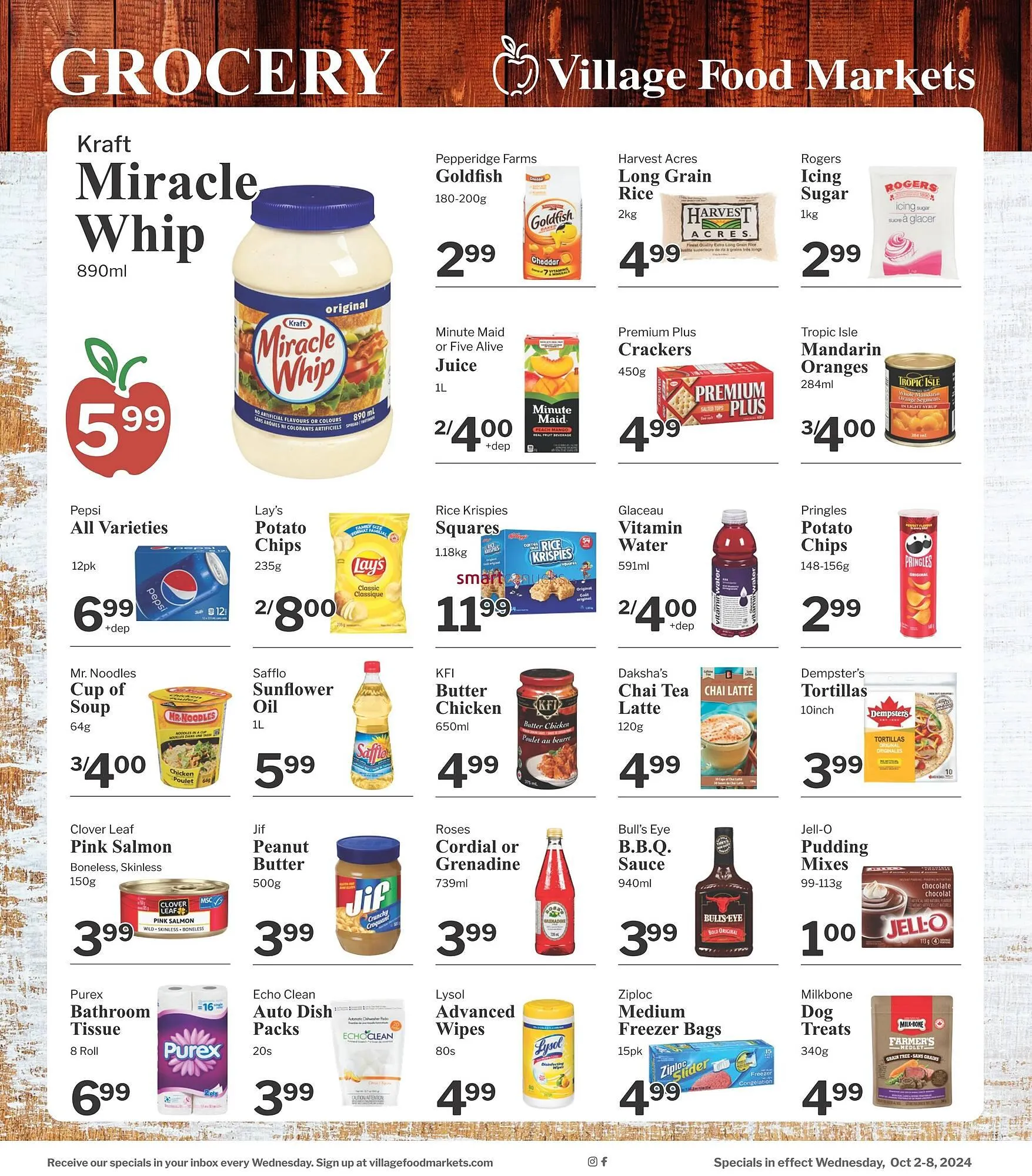 Village Food Markets flyer from October 2 to October 8 2024 - flyer page 2