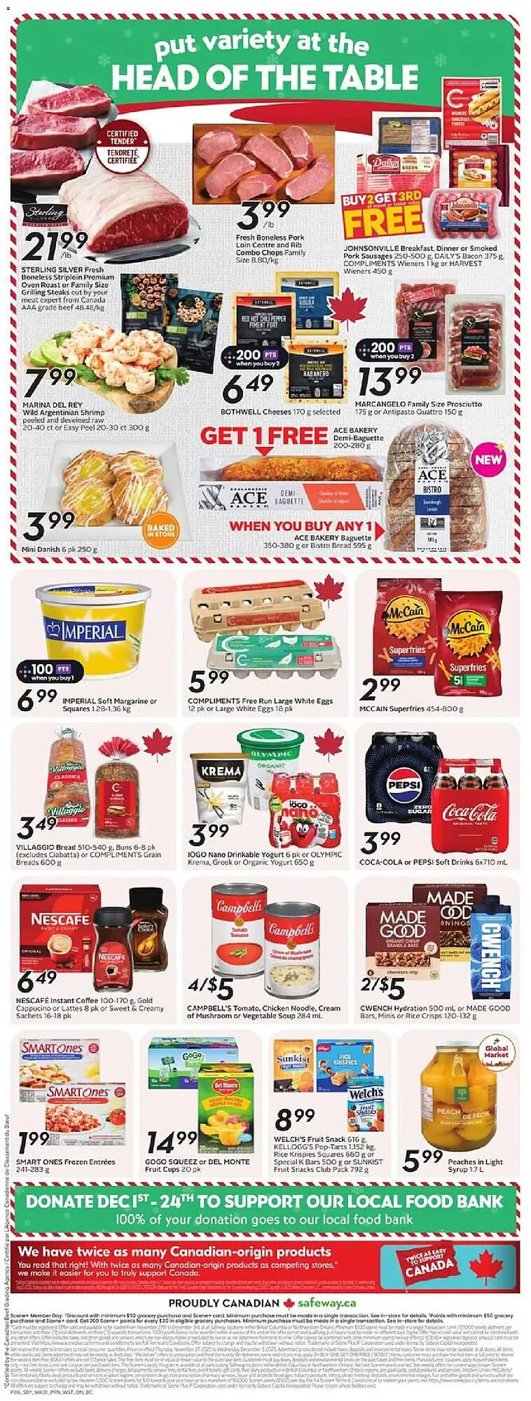 Safeway flyer from November 27 to November 30 2025 - flyer page 4
