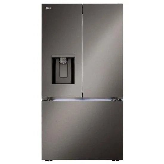 LG LRYXC2606D French Door Refrigerator, 36 inch Width, ENERGY STAR Certified, Counter Depth, 25.5 cu. ft. Capacity, Black Stainless Steel colour Dual Ice Maker, Craft Ice, Air Filter,Door Cooling+, Cool Guard, UVnano
