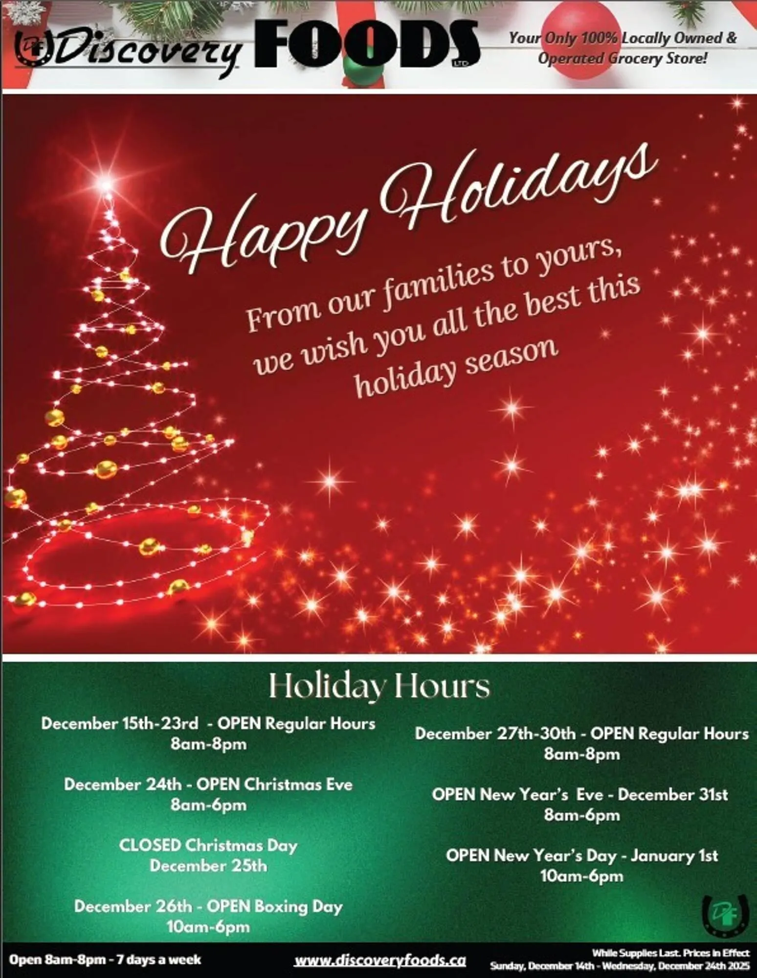 Discovery Foods flyer from December 14 to December 24 2025 - flyer page 5