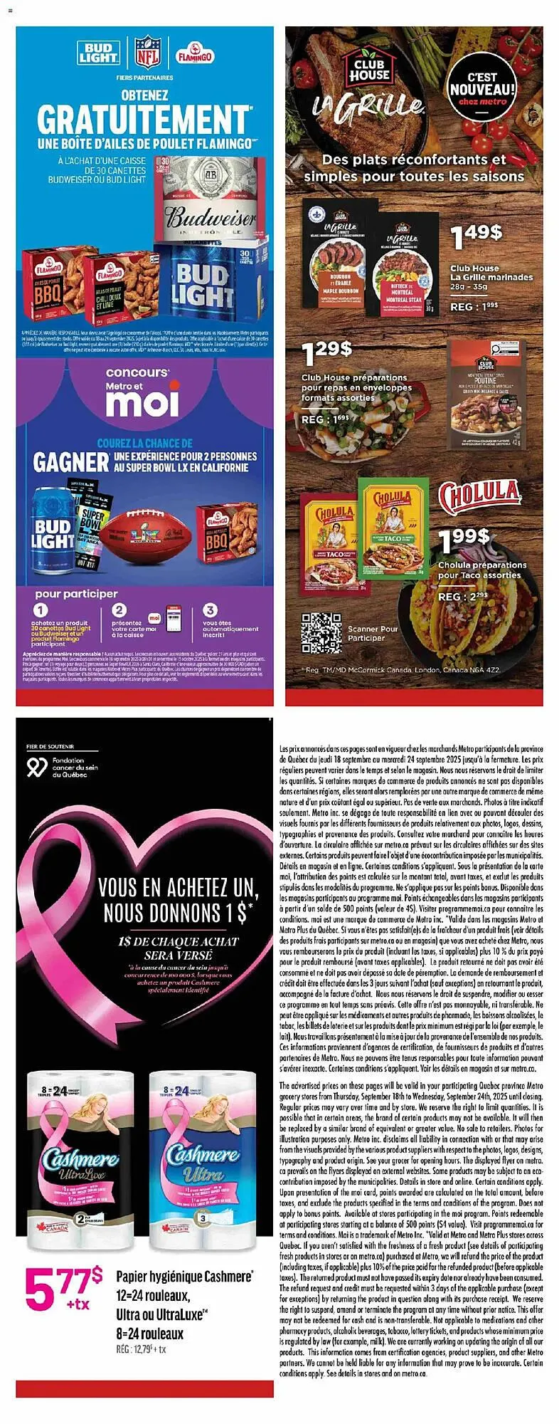 Metro flyer from September 18 to September 24 2025 - flyer page 23