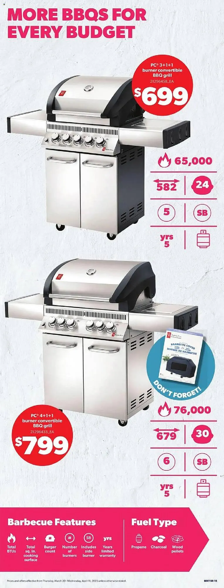 Atlantic Superstore flyer from March 20 to April 16 2025 - flyer page 15