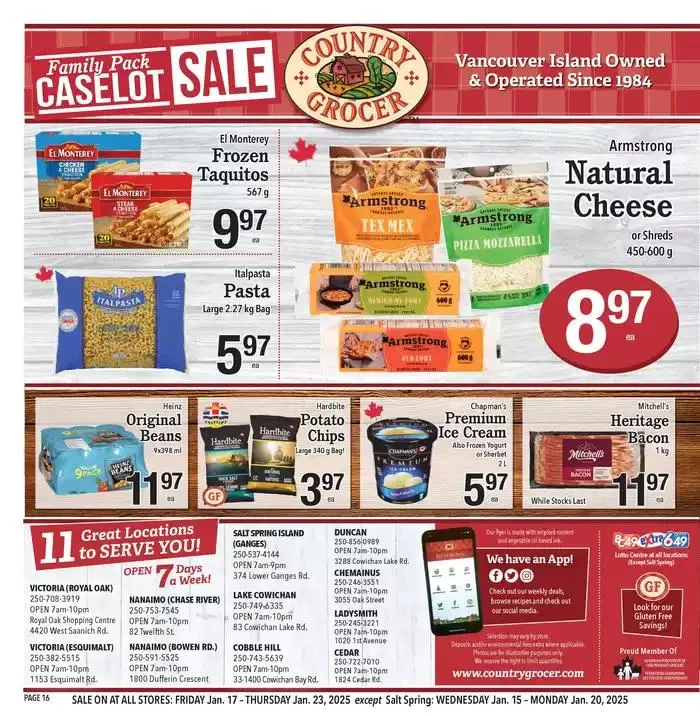 Discover attractive offers from January 15 to January 22 2025 - flyer page 16