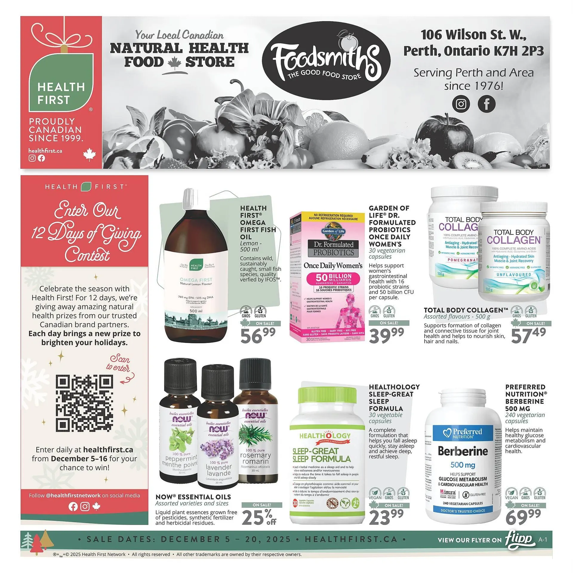 Foodsmiths flyer from December 11 to December 17 2025 - flyer page 1