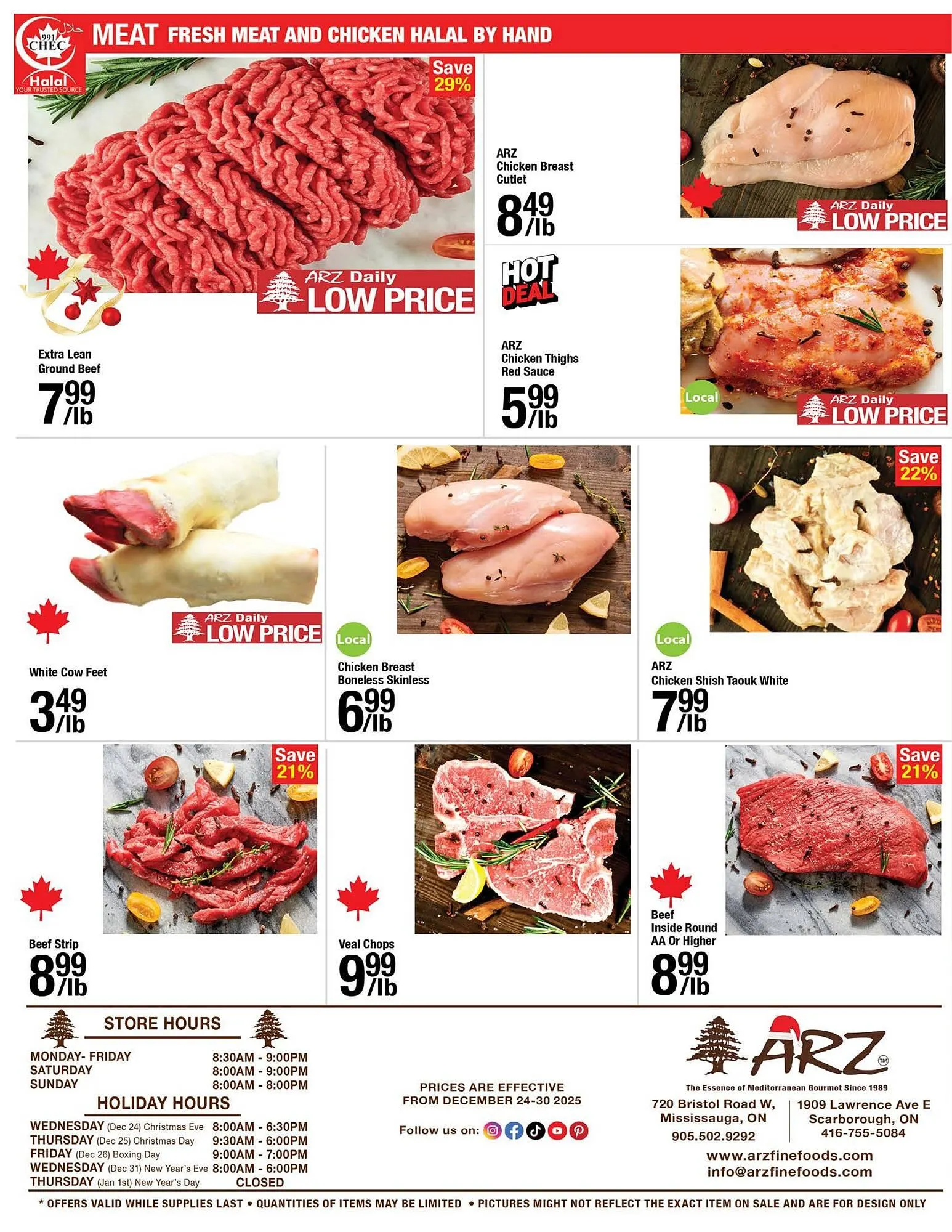 Arz Fine Foods flyer from December 24 to December 30 2025 - flyer page 8