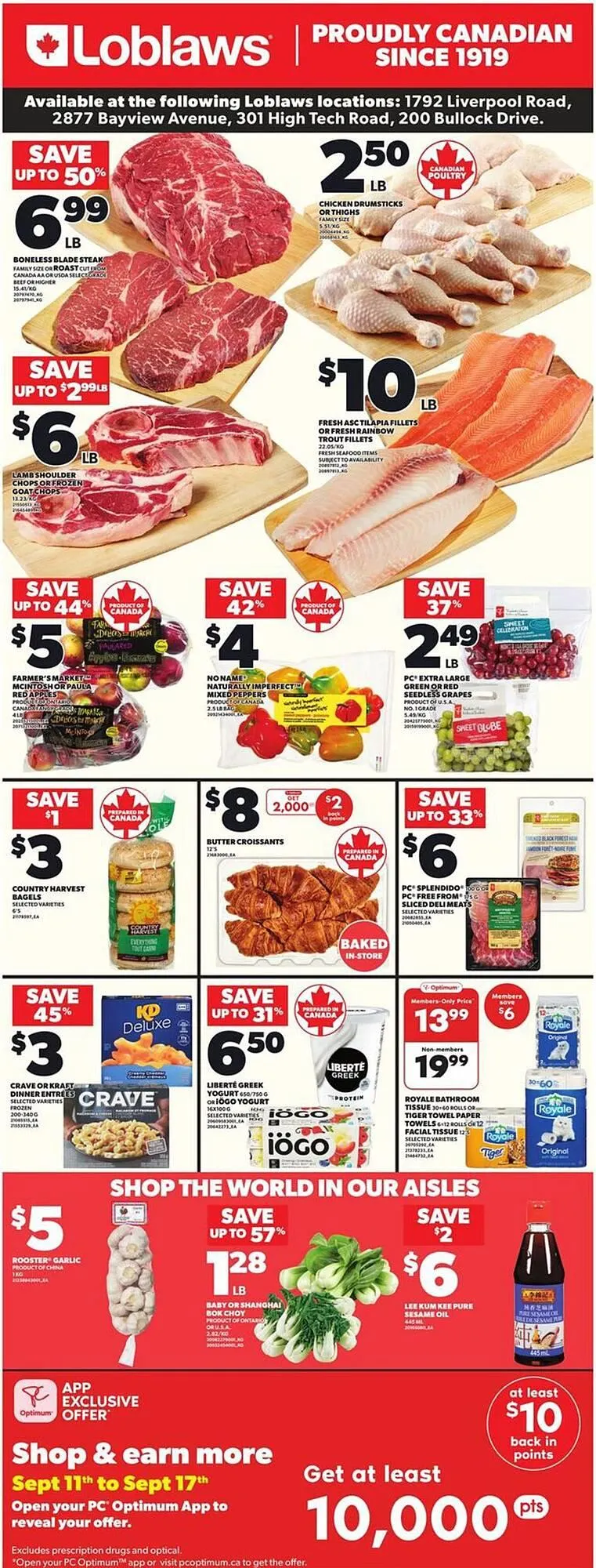 Loblaws flyer from September 11 to September 17 2025 - flyer page 3