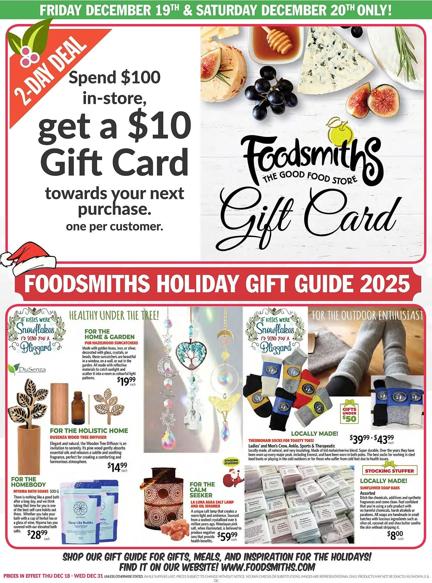 Foodsmiths flyer from December 18 to December 31 2025 - flyer page 9