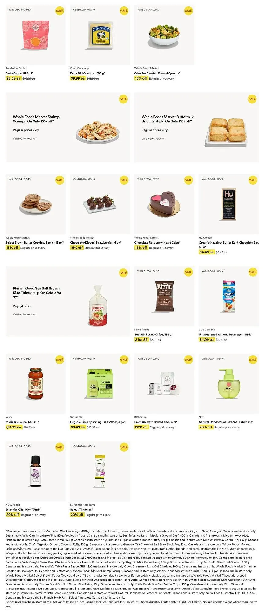 Whole Foods Market flyer from February 4 to February 10 2026 - flyer page 2