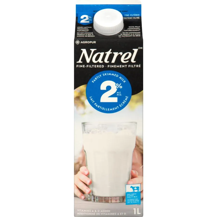 Lait Finement filtré 2% (1L)