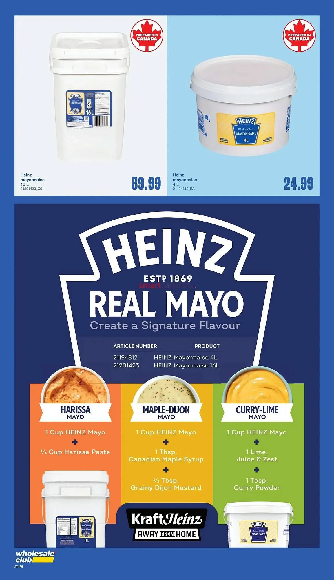 Wholesale Club flyer from October 23 to October 29 2025 - flyer page 39