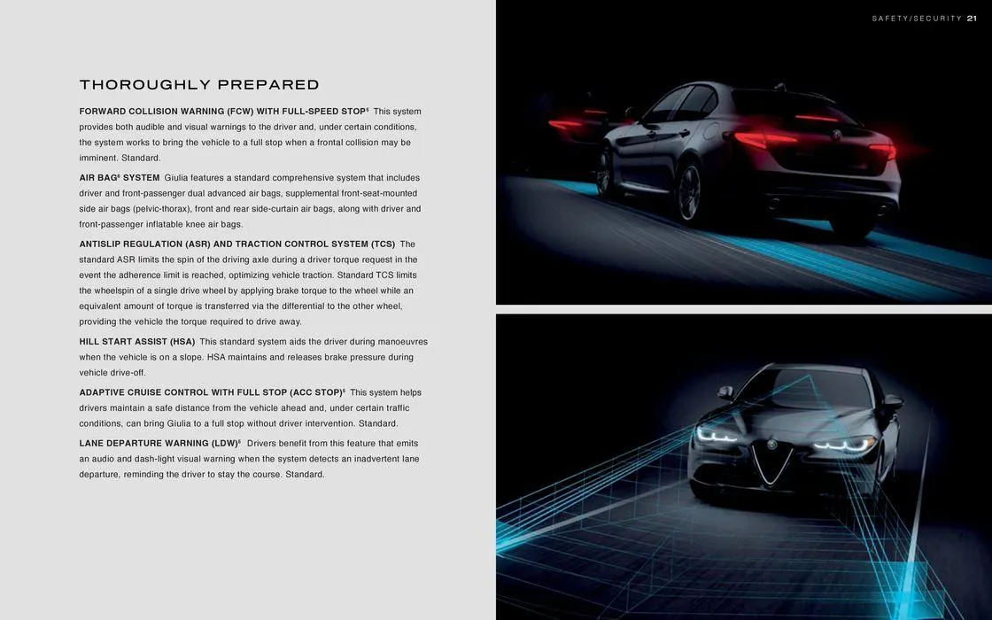 Alfa Romeo 2024 Giulia from January 9 to January 9 2025 - flyer page 21