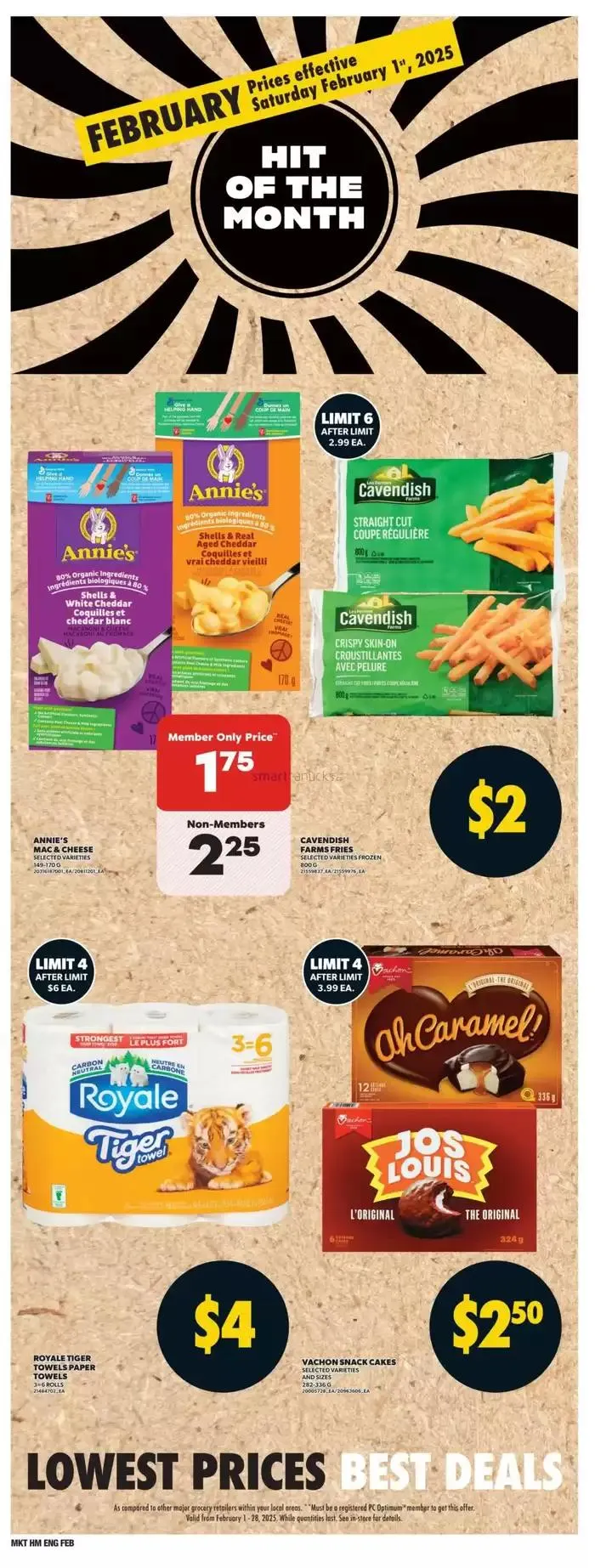 Valu-mart weeky flyer from January 30 to February 5 2025 - flyer page 12