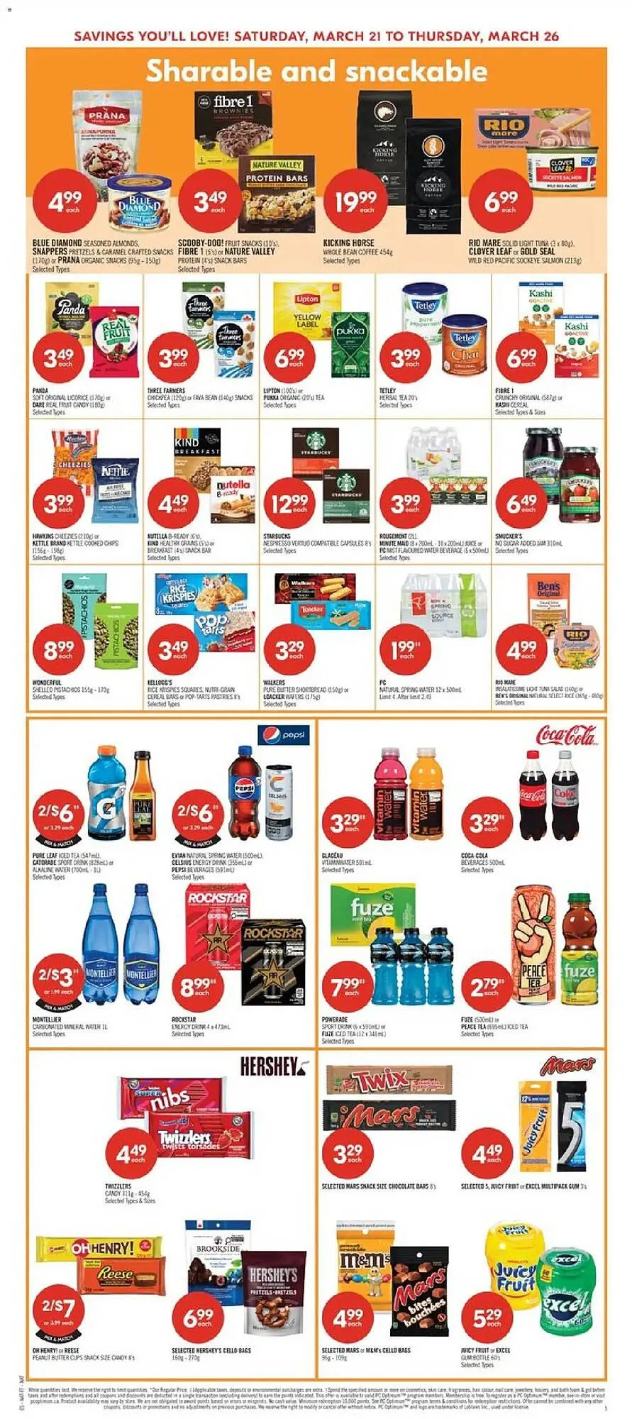 Shoppers Drug Mart flyer from March 21 to March 22 2026 - flyer page 9