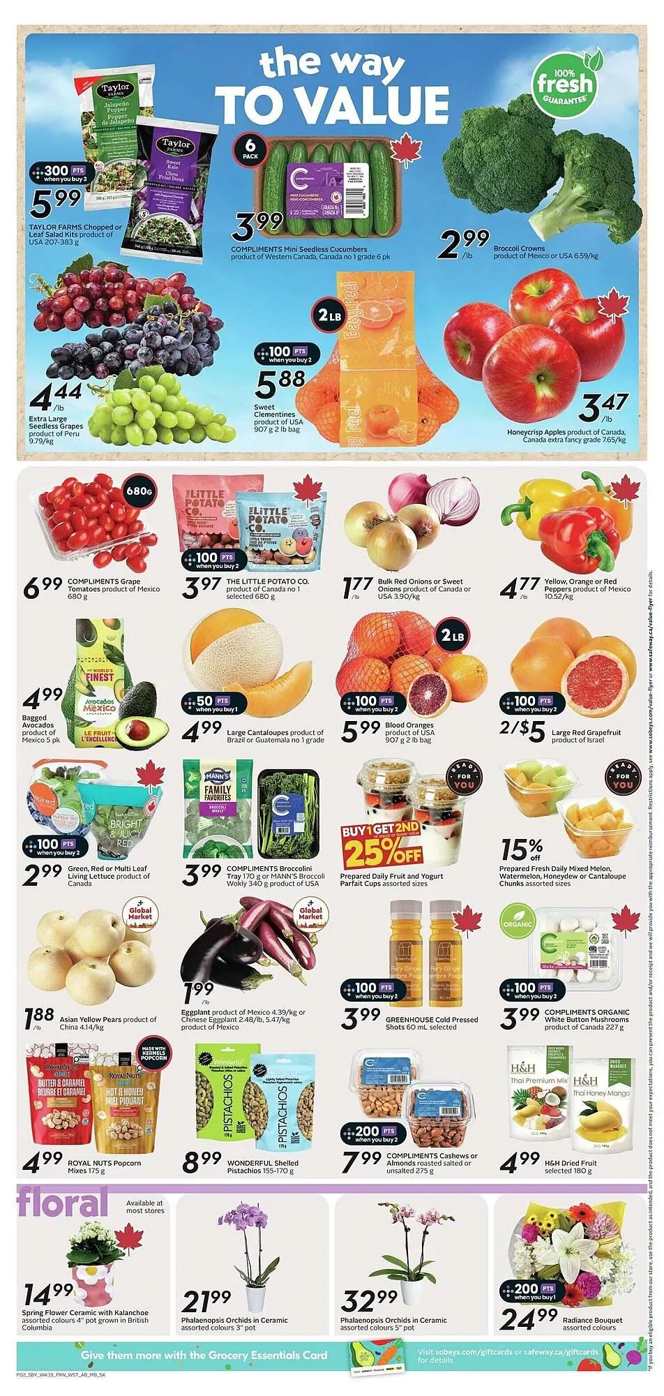 Safeway flyer from January 22 to January 29 2026 - flyer page 5
