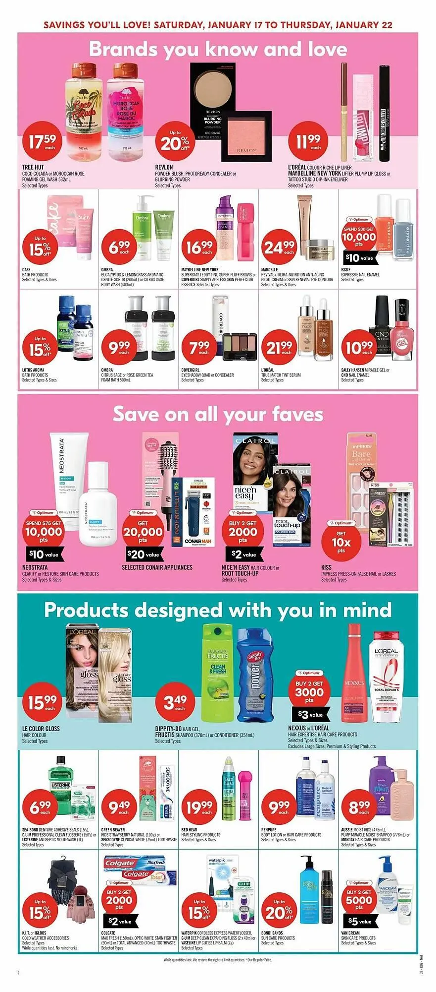Shoppers Drug Mart flyer from January 15 to January 22 2026 - flyer page 17