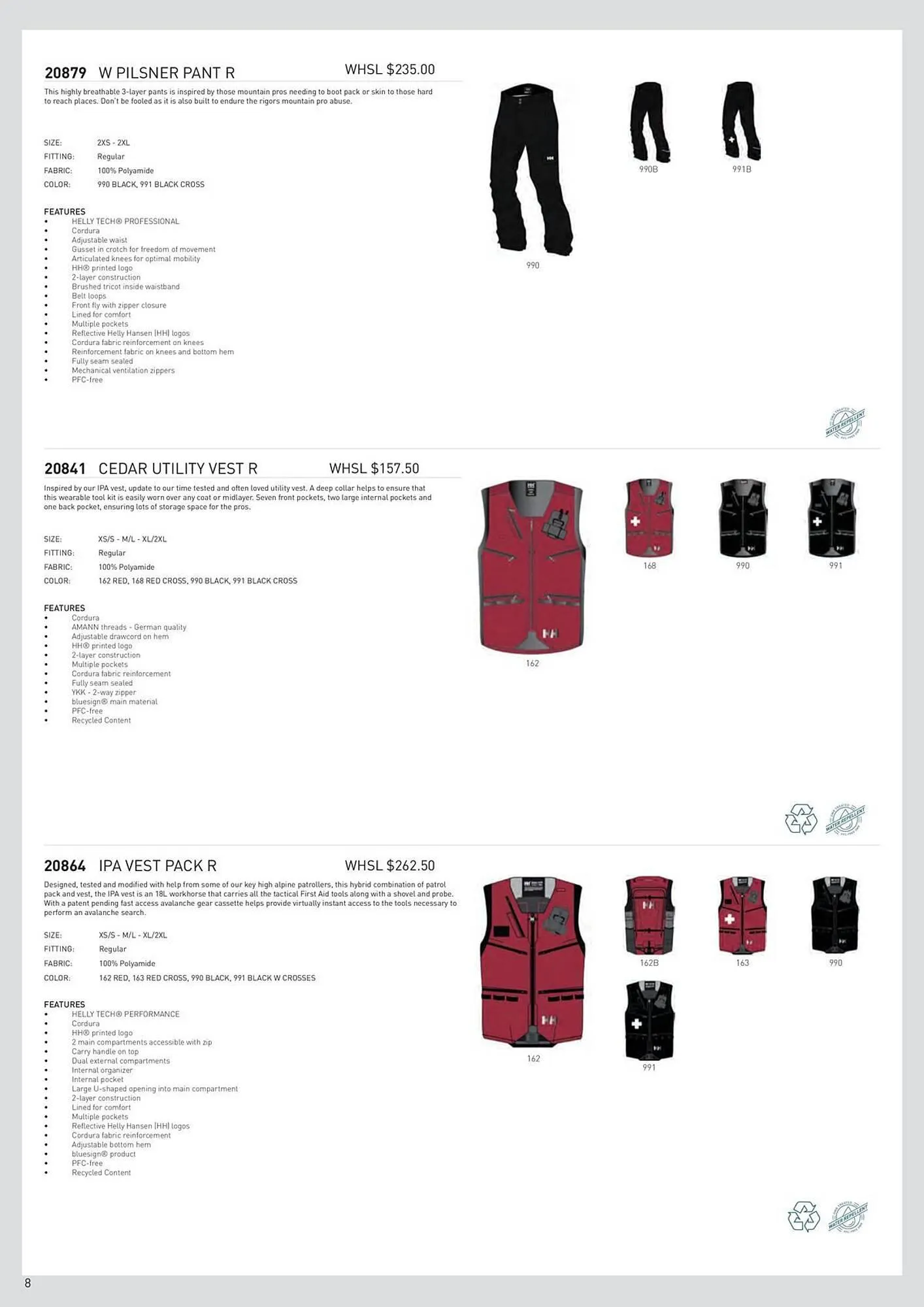 Helly Hansen flyer from September 11 to February 28 2026 - flyer page 8