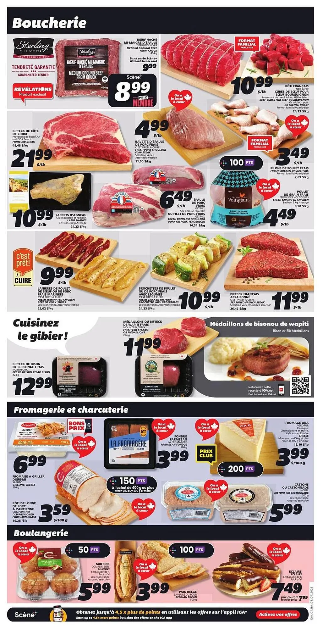 IGA flyer from April 3 to April 9 2025 - flyer page 5