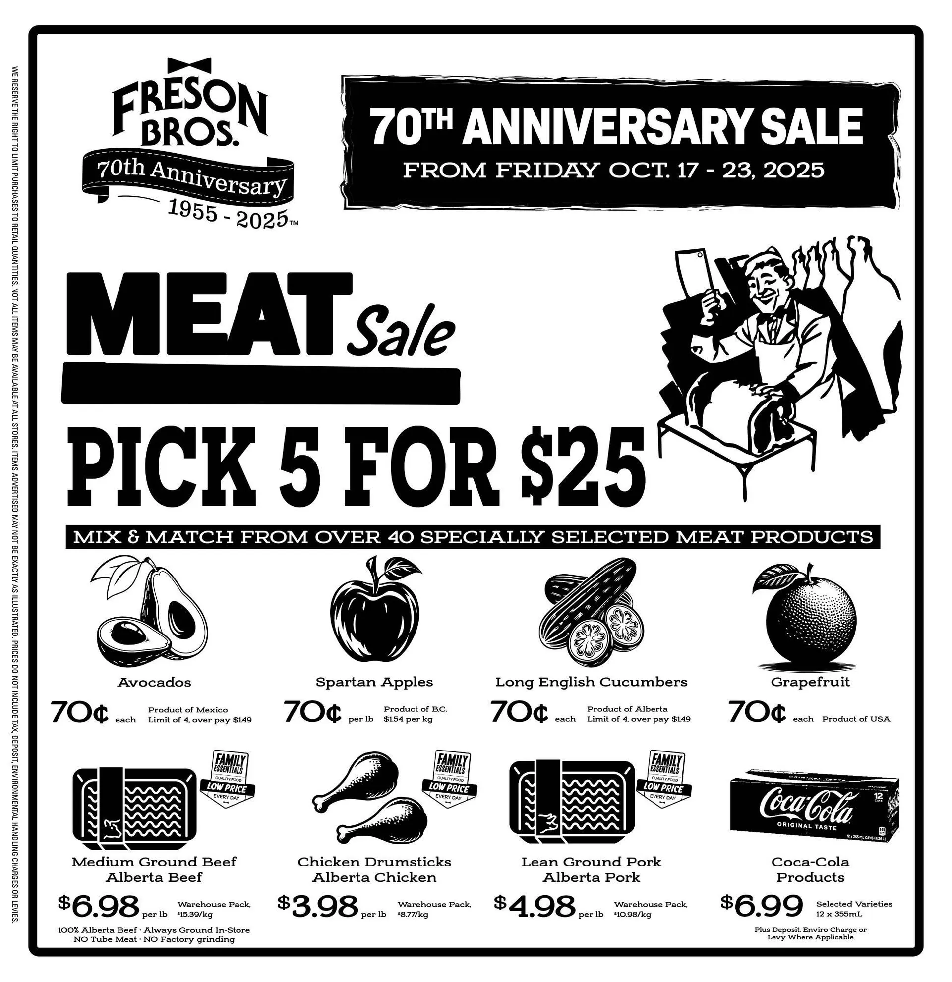 Freson Bros flyer from October 17 to October 23 2025 - flyer page 1