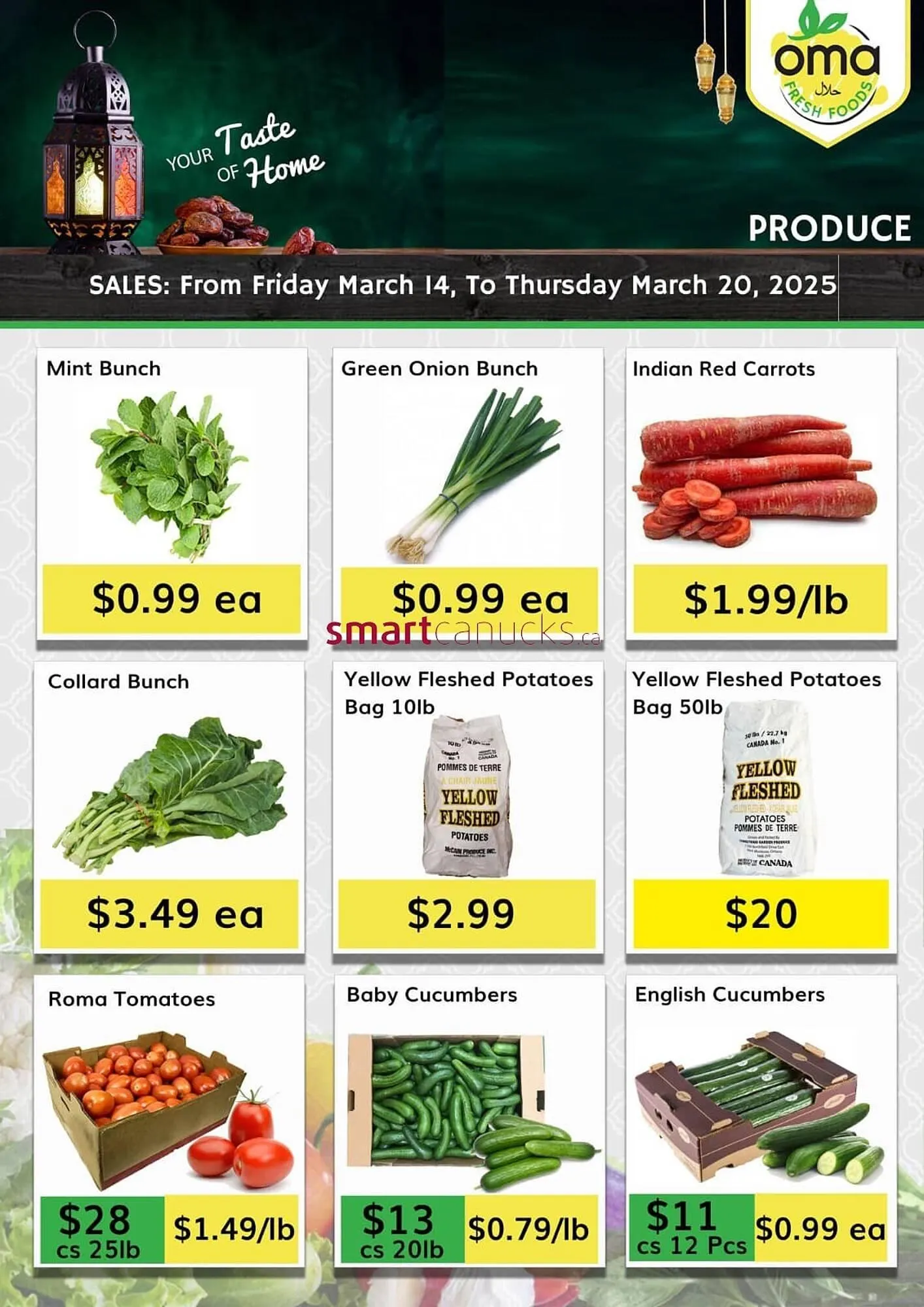 Oma Fresh Foods flyer from March 14 to March 20 2025 - flyer page 9