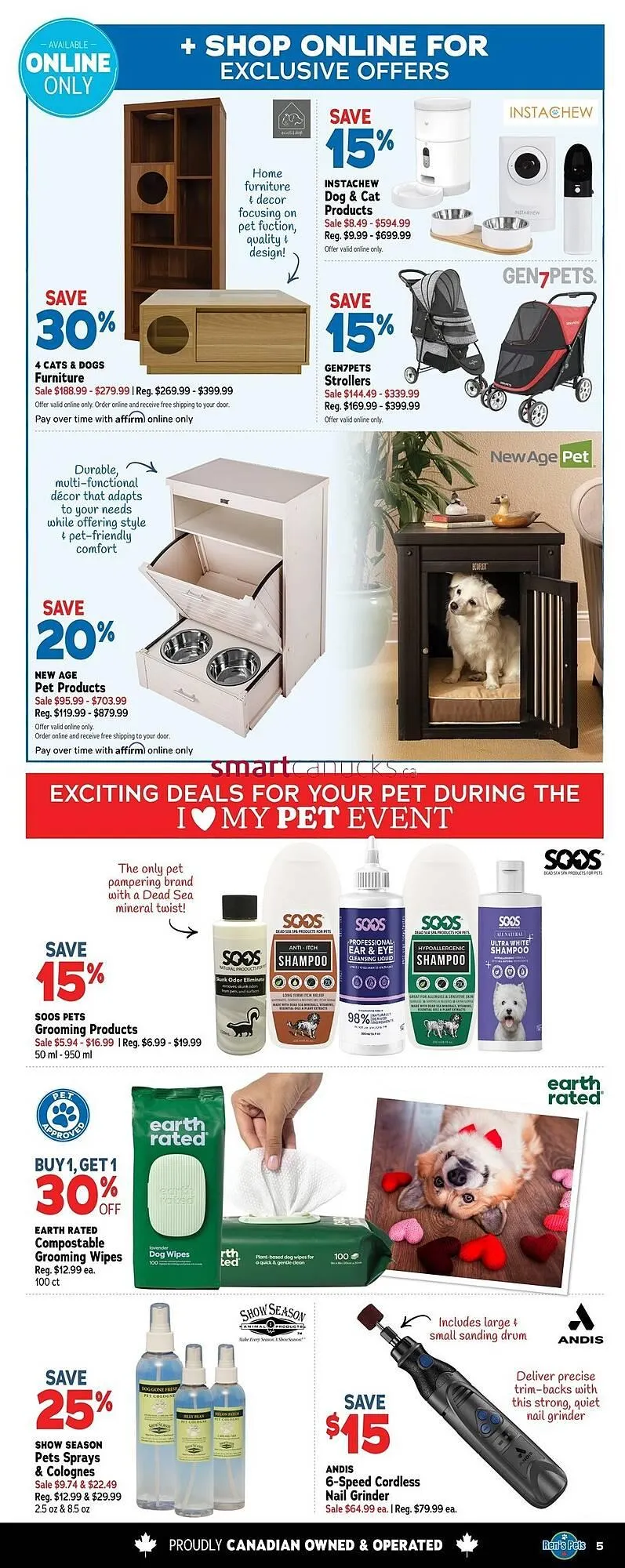 Ren’s Pets Depot flyer from February 17 to March 30 2025 - flyer page 5
