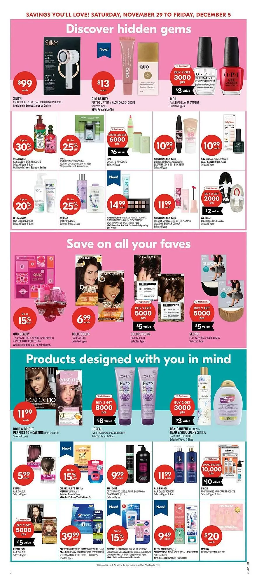 Shoppers Drug Mart flyer from November 27 to December 3 2025 - flyer page 22