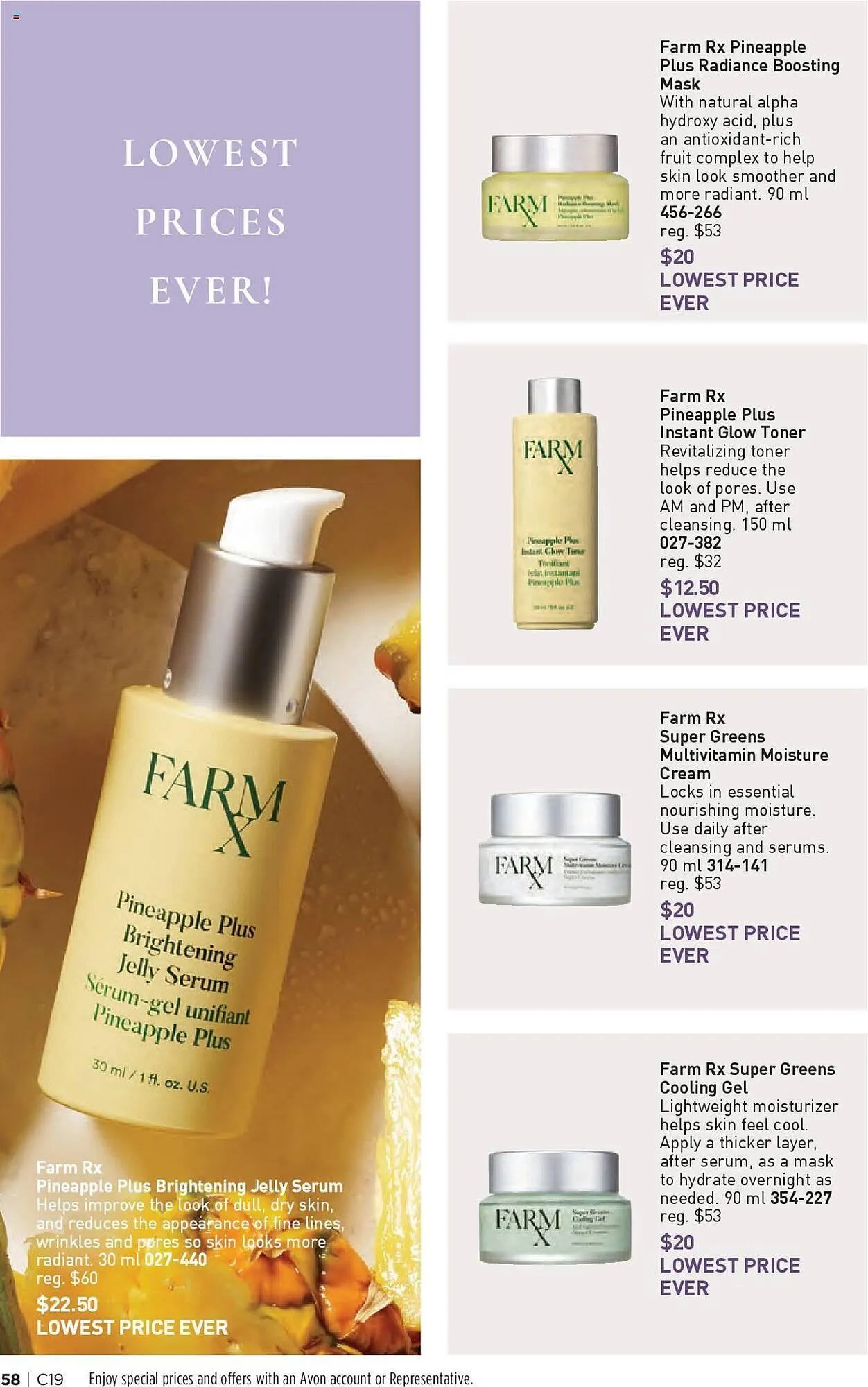 AVON flyer from September 12 to September 25 2024 - flyer page 57