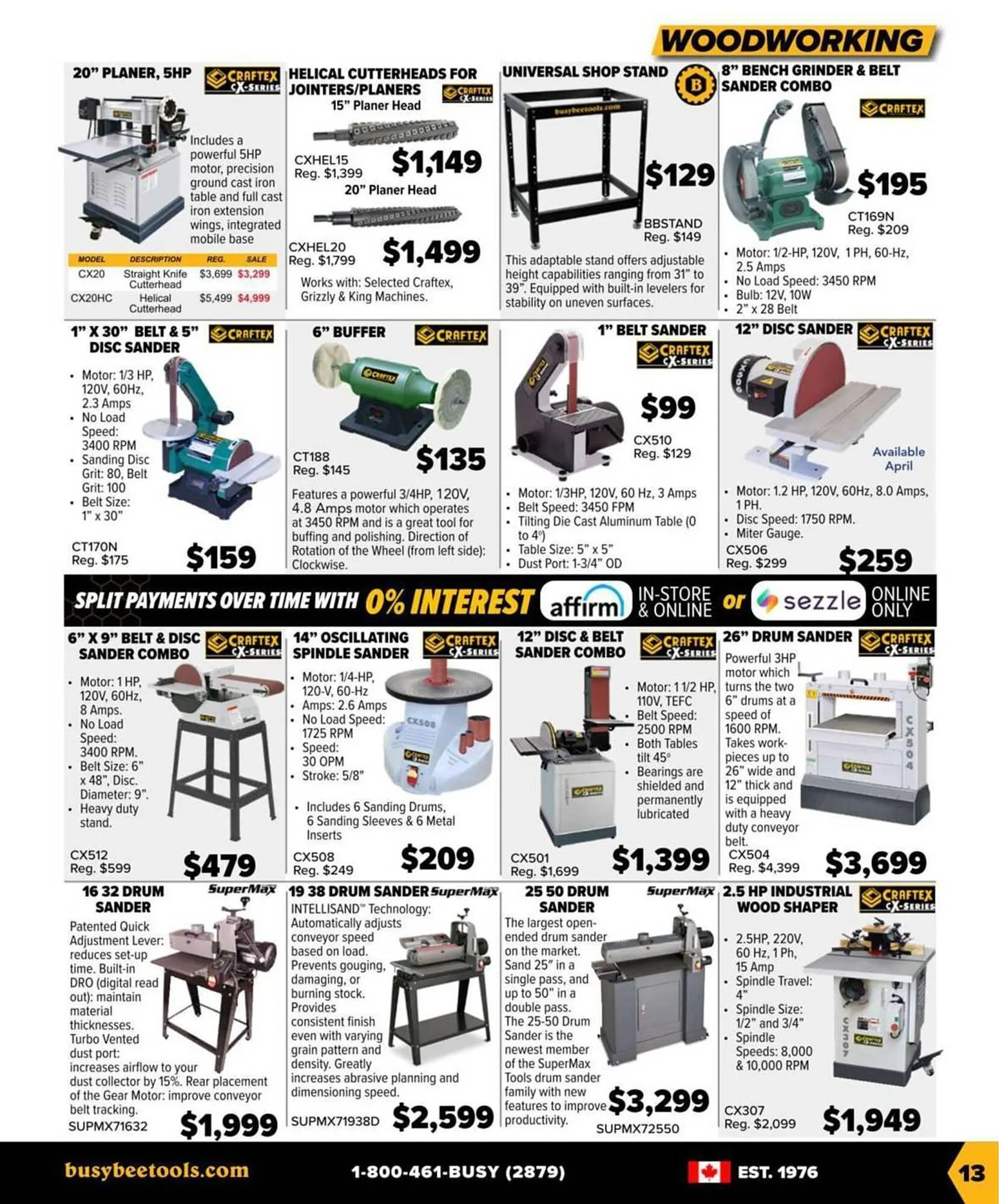 Busy Bee Tools flyer from April 5 to May 31 2025 - flyer page 13