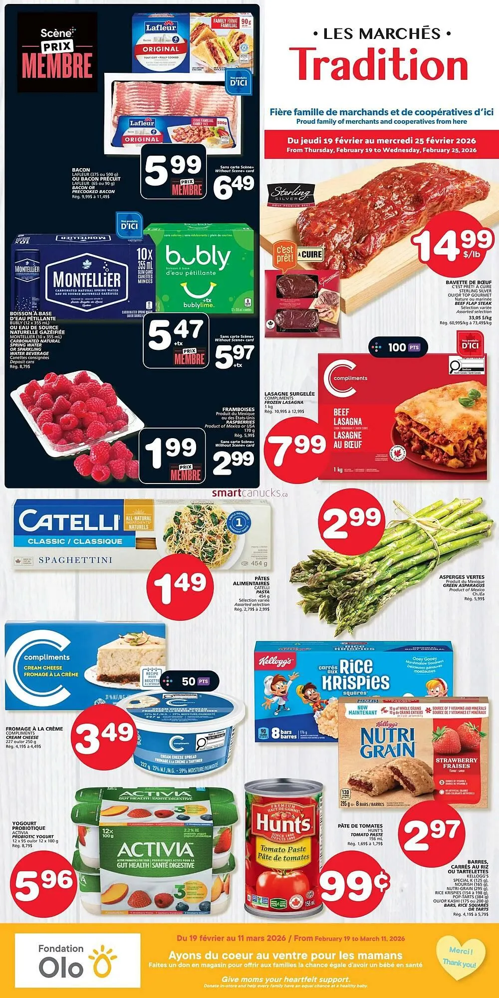 Marches Tradition flyer from February 19 to February 25 2026 - flyer page 1