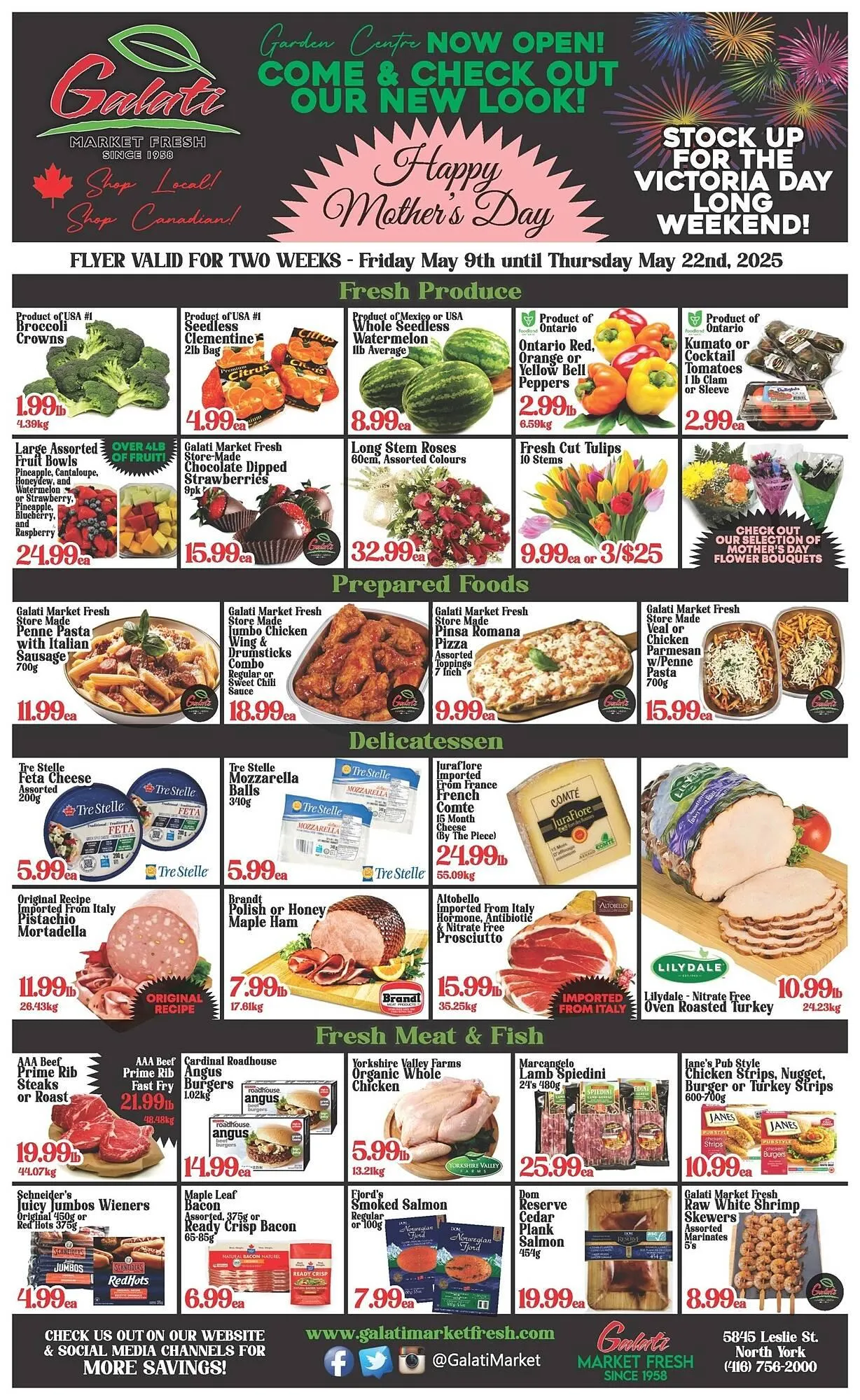 Galati Market Fresh flyer from May 9 to May 15 2025 - flyer page 1