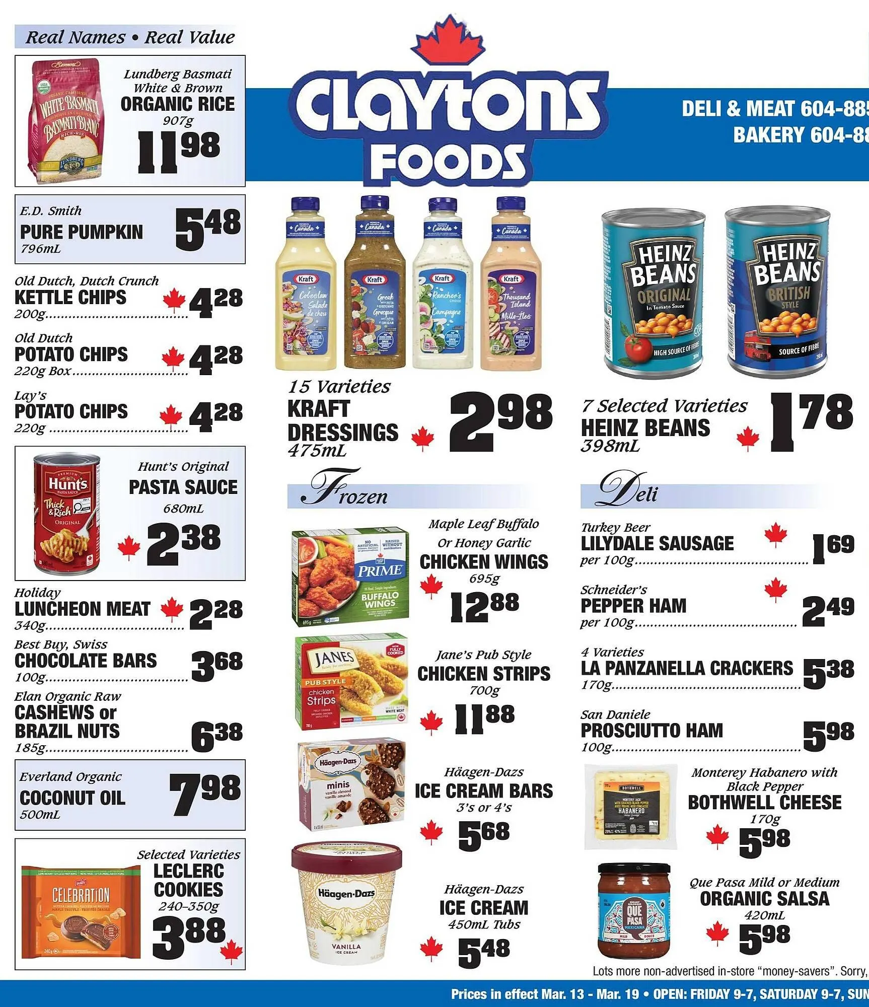 Claytons Heritage Market flyer from March 13 to March 19 2026 - flyer page 2