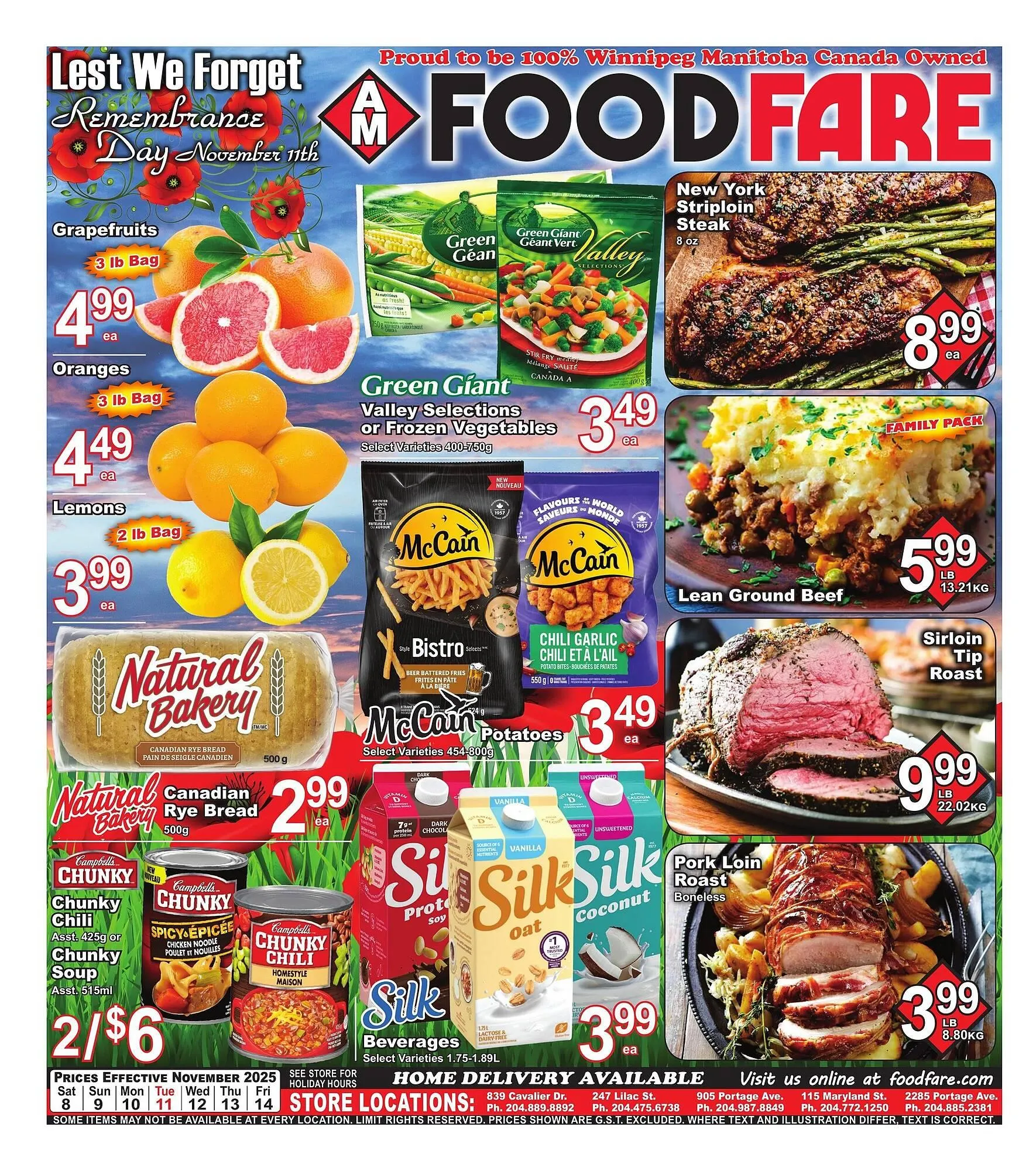 Food Fare flyer from November 6 to November 12 2025 - flyer page 1