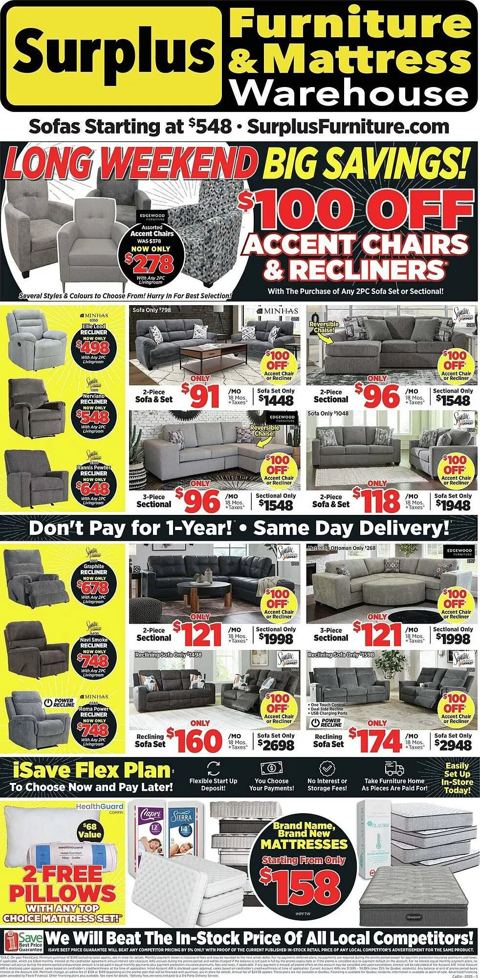 Surplus Furniture flyer - 1