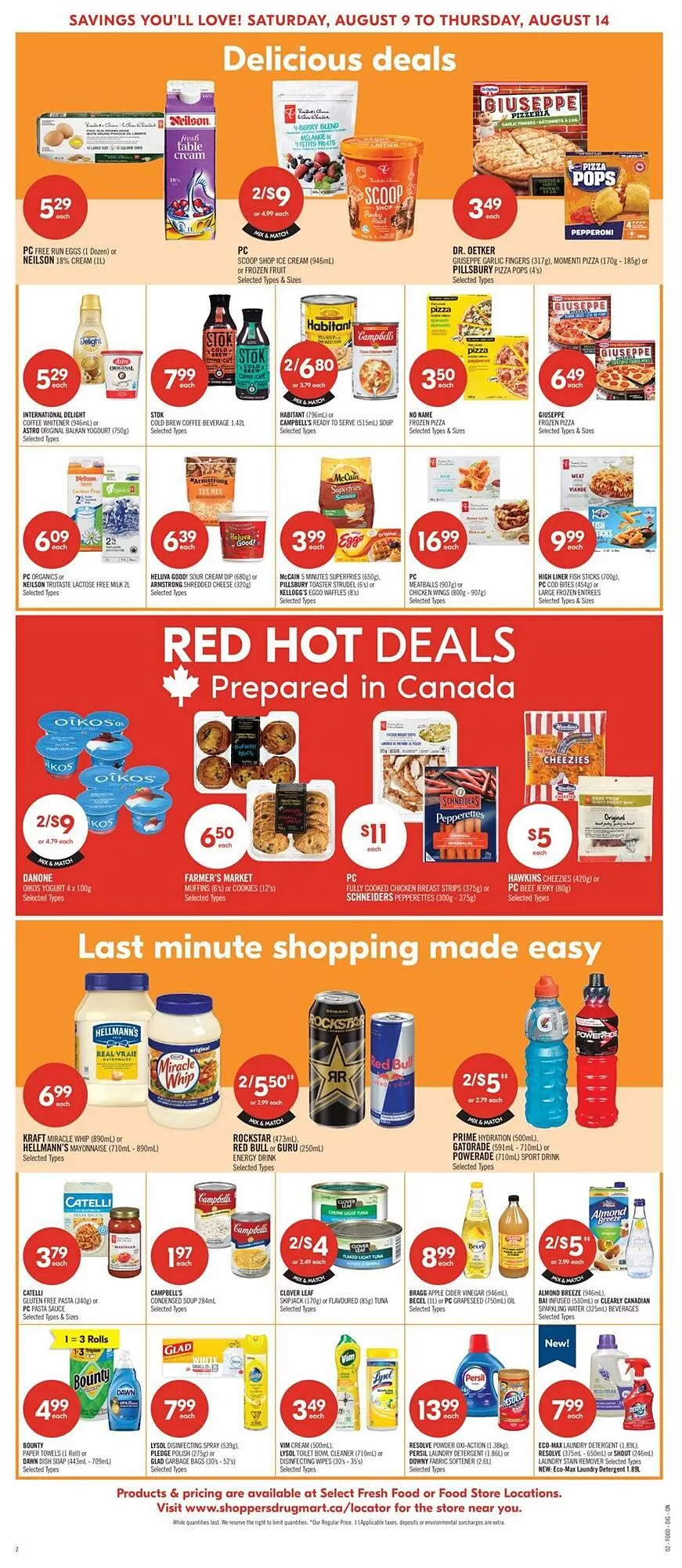 Shoppers Drug Mart flyer from August 9 to August 14 2025 - flyer page 6