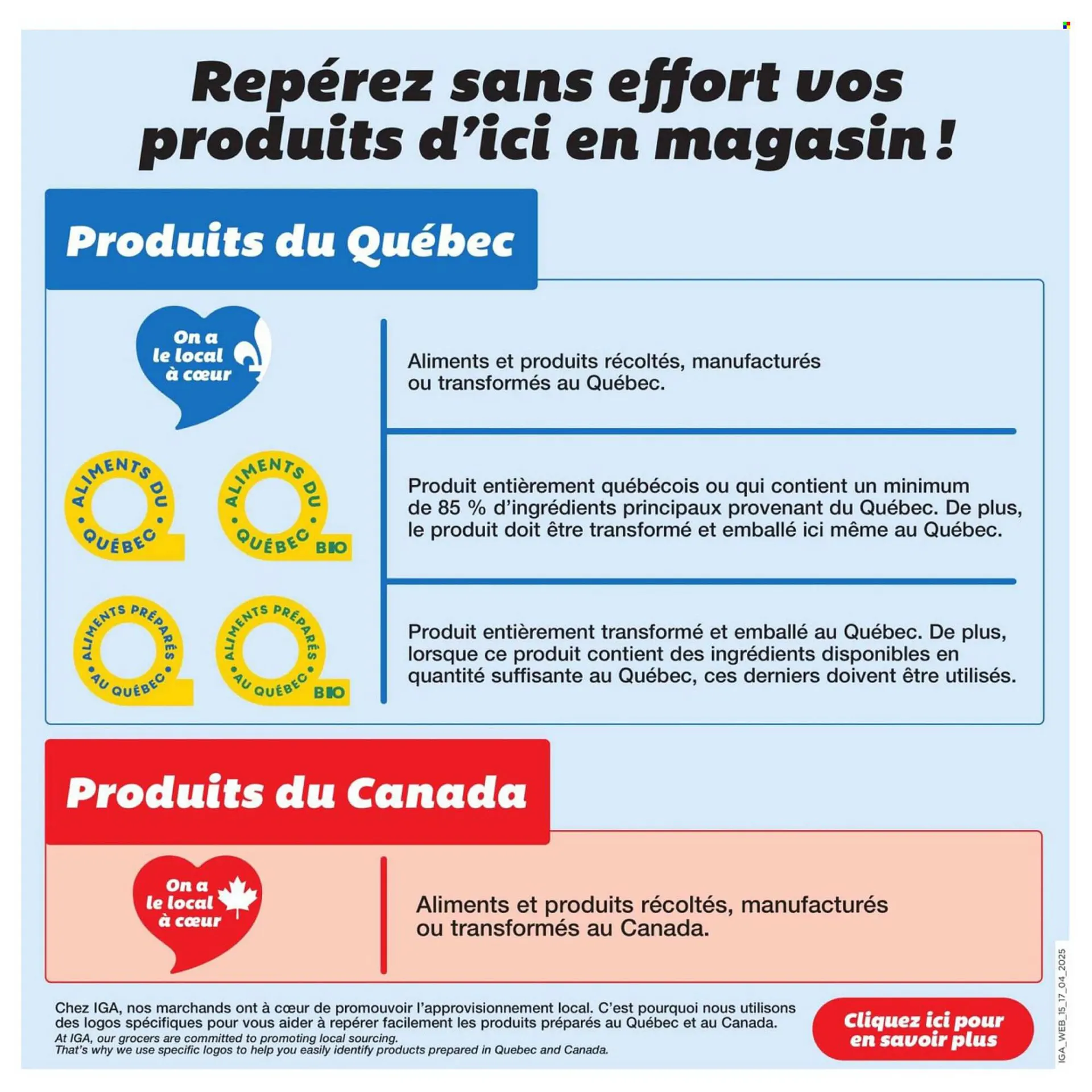 IGA flyer from April 17 to April 23 2025 - flyer page 34