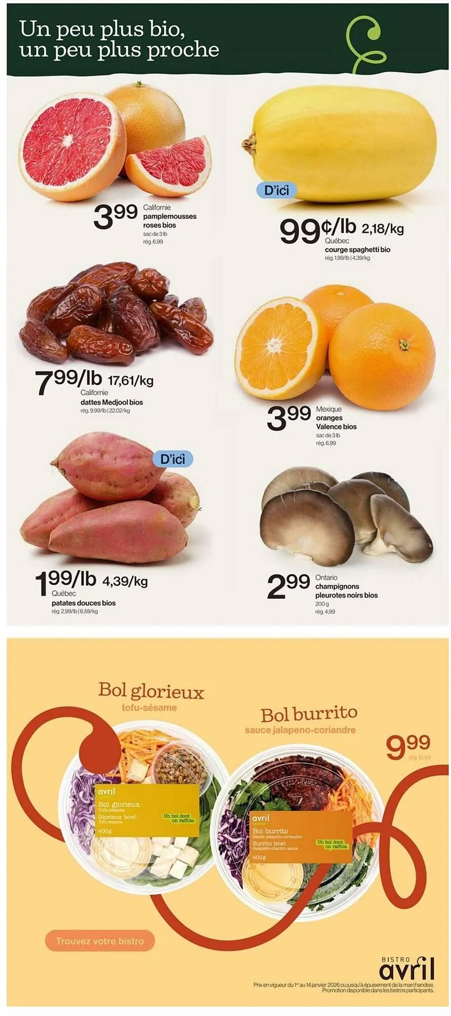 Avril flyer from January 14 to January 14 2026 - flyer page 4