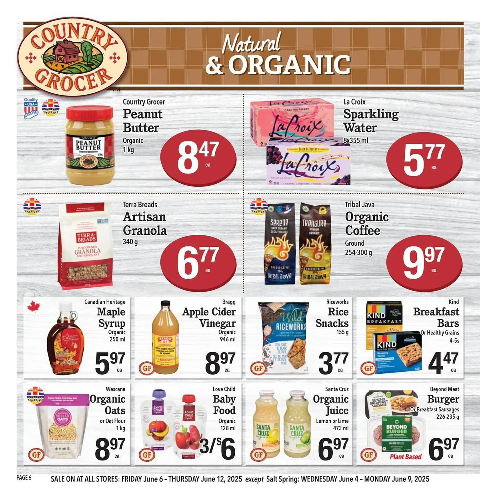 Country Grocer flyer from June 6 to June 12 2025 - flyer page 6
