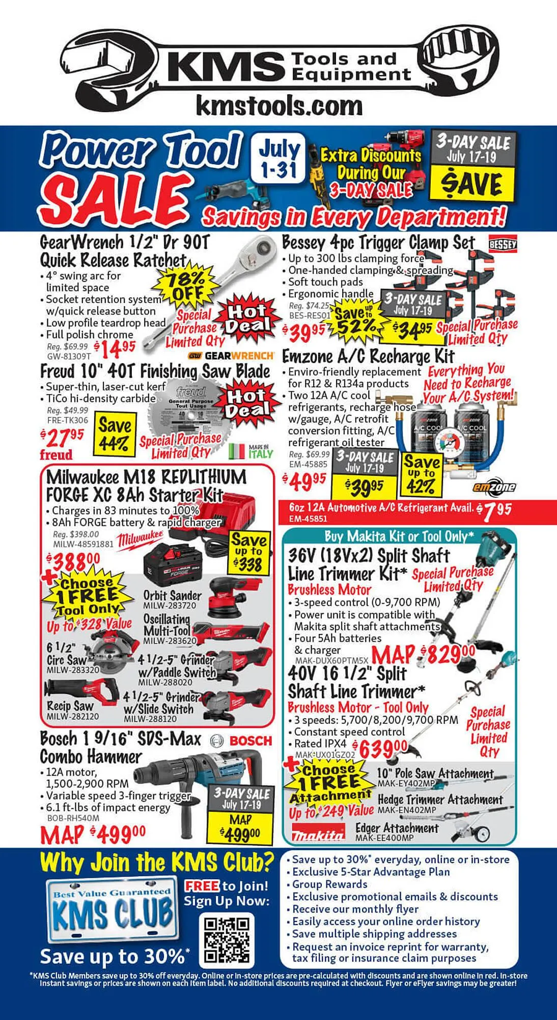 KMS Tools flyer from July 3 to July 9 2025 - flyer page 48