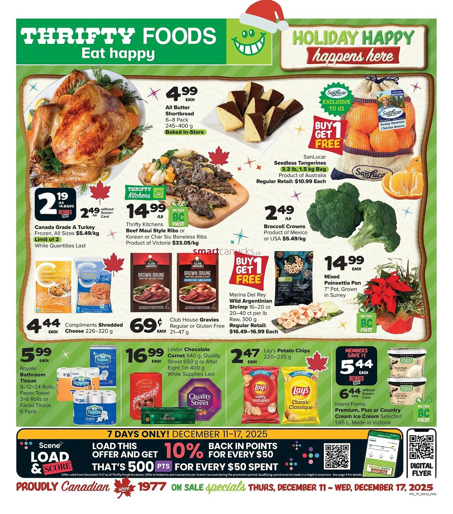 Thrifty Foods flyer from December 11 to December 17 2025 - flyer page 1