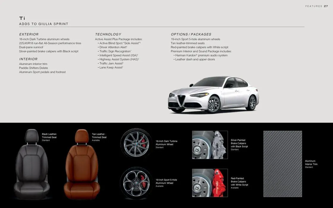 Alfa Romeo 2024 Giulia from January 9 to January 9 2025 - flyer page 27