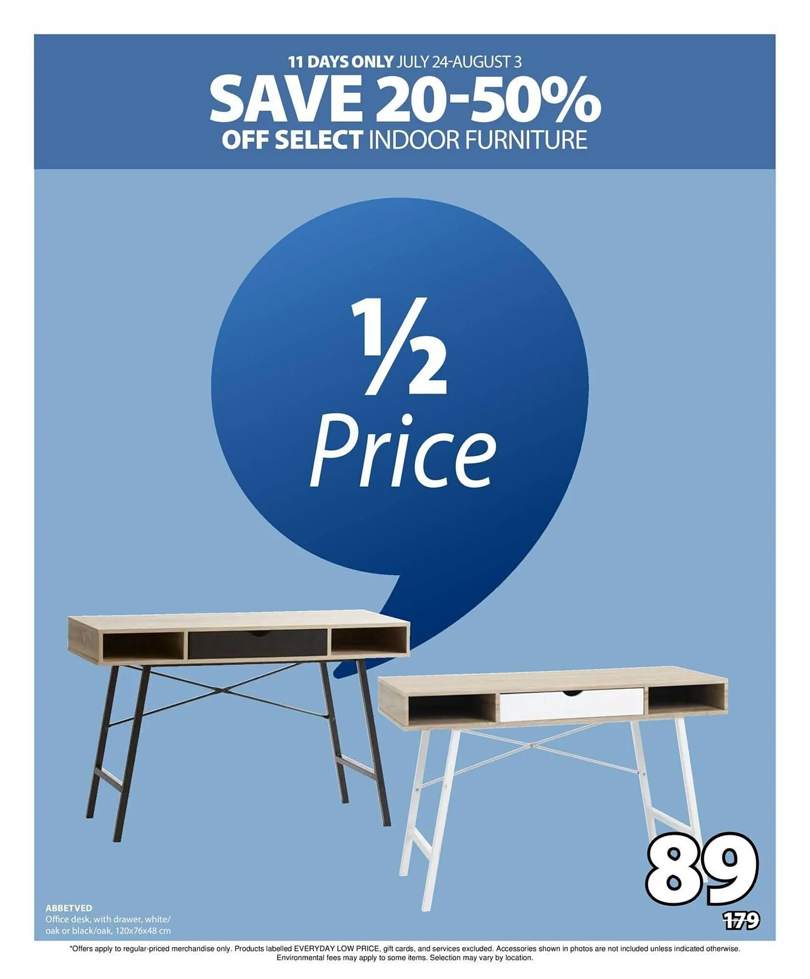 JYSK flyer from July 24 to August 7 2025 - flyer page 23