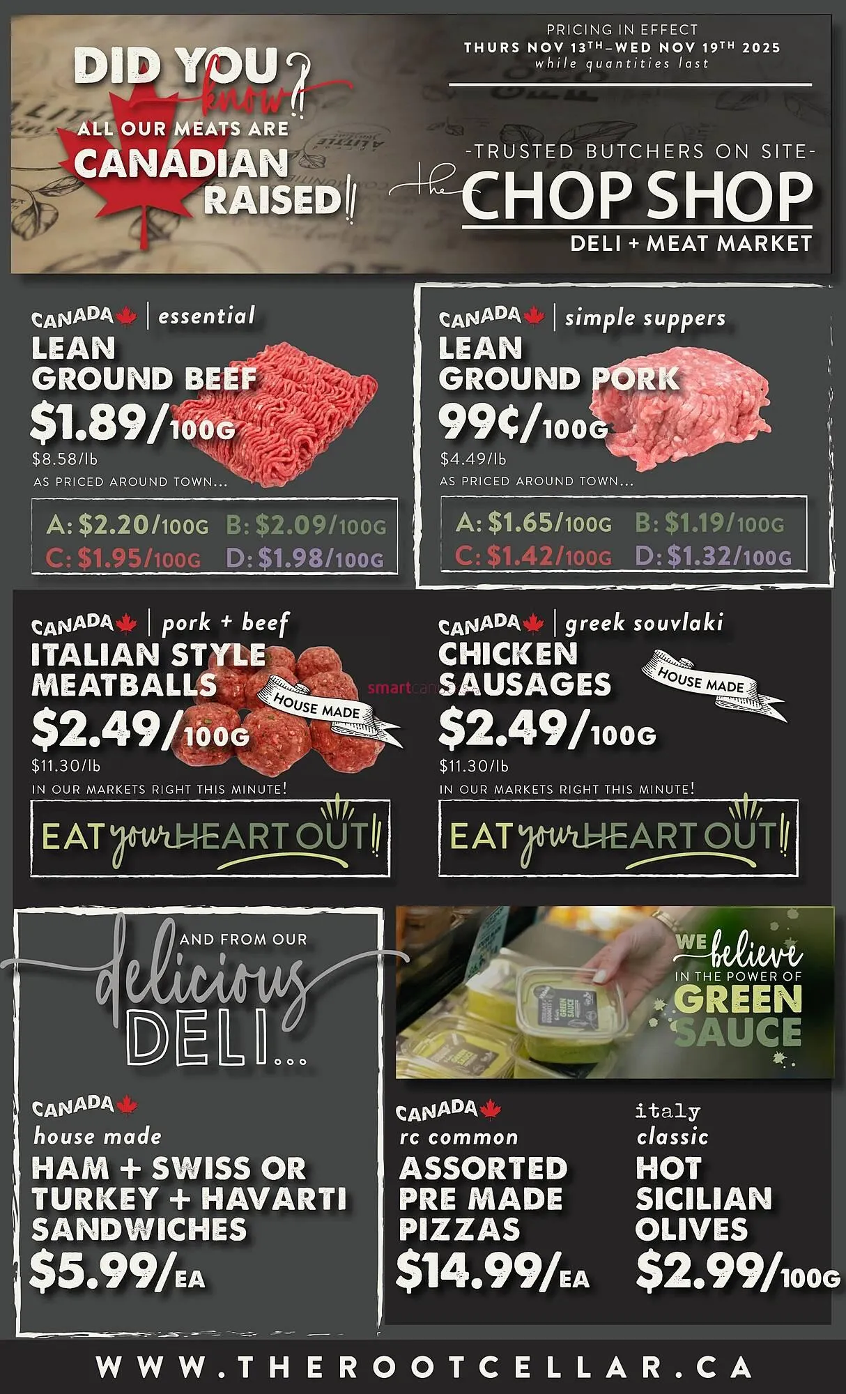 The Root Cellar flyer from November 13 to December 10 2025 - flyer page 4