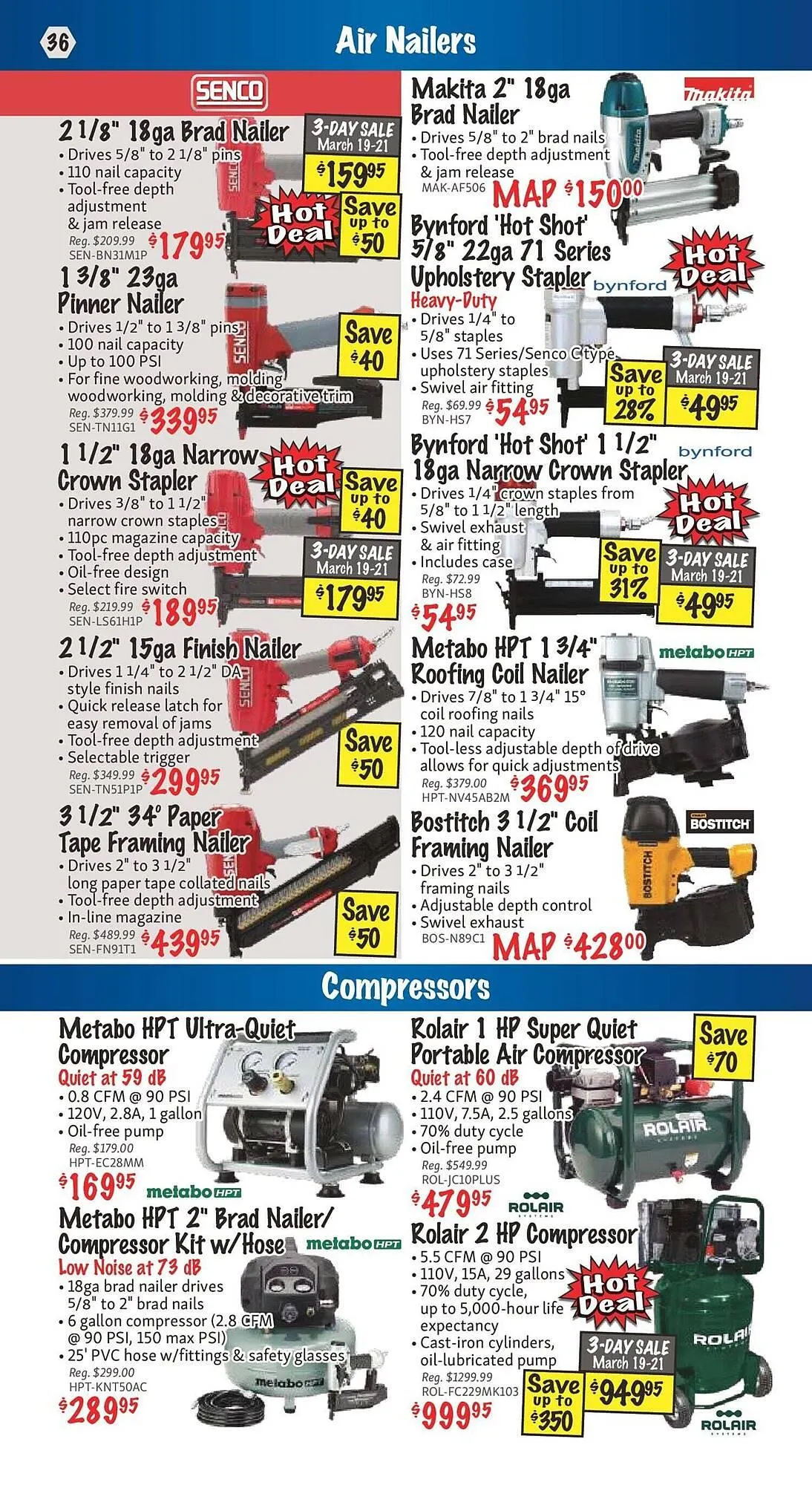KMS Tools flyer from March 2 to March 16 2026 - flyer page 36