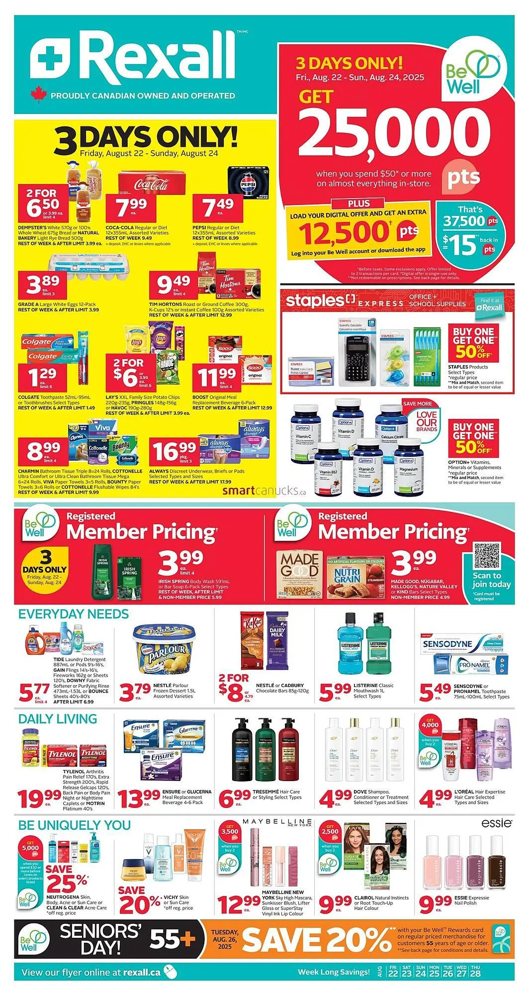 Rexall flyer from August 21 to August 27 2025 - flyer page 2