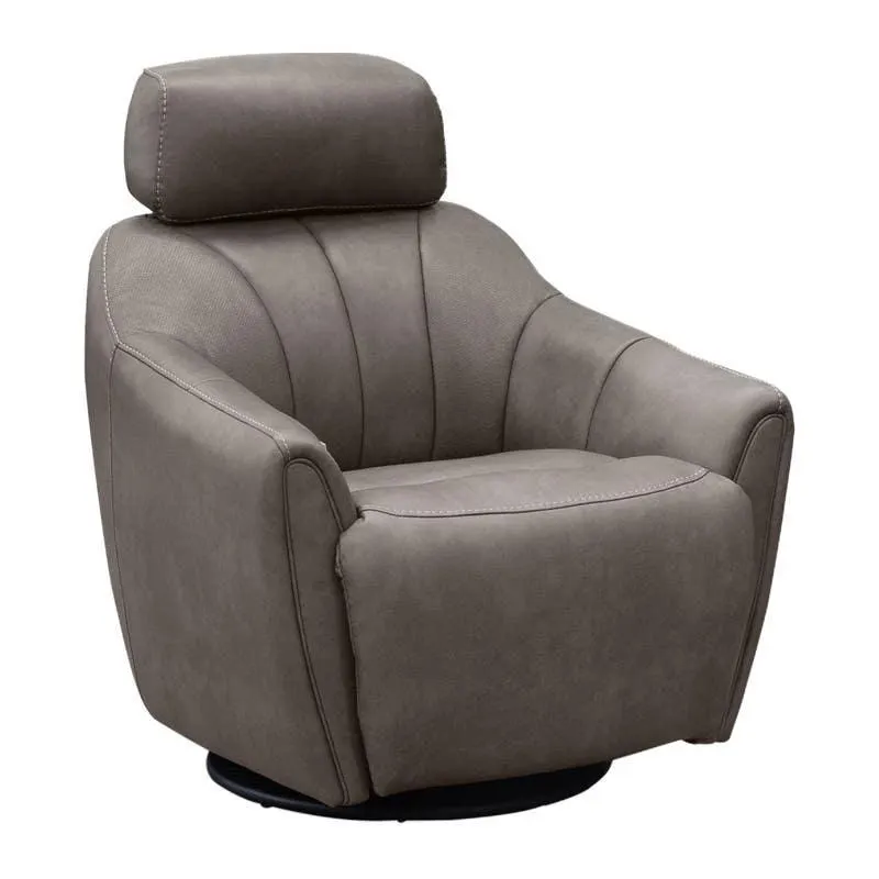 Fauteuil inclinable pivotant électrique avec système audio intégré - gris