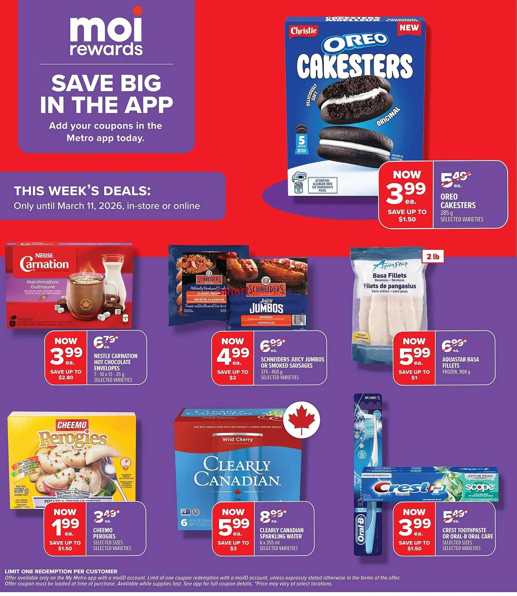 Metro flyer from March 5 to March 11 2026 - flyer page 5